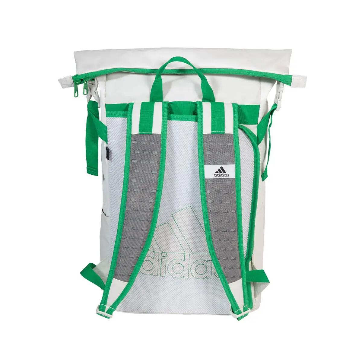 Mochila Adidas Multigame Blanco Verde 5/6