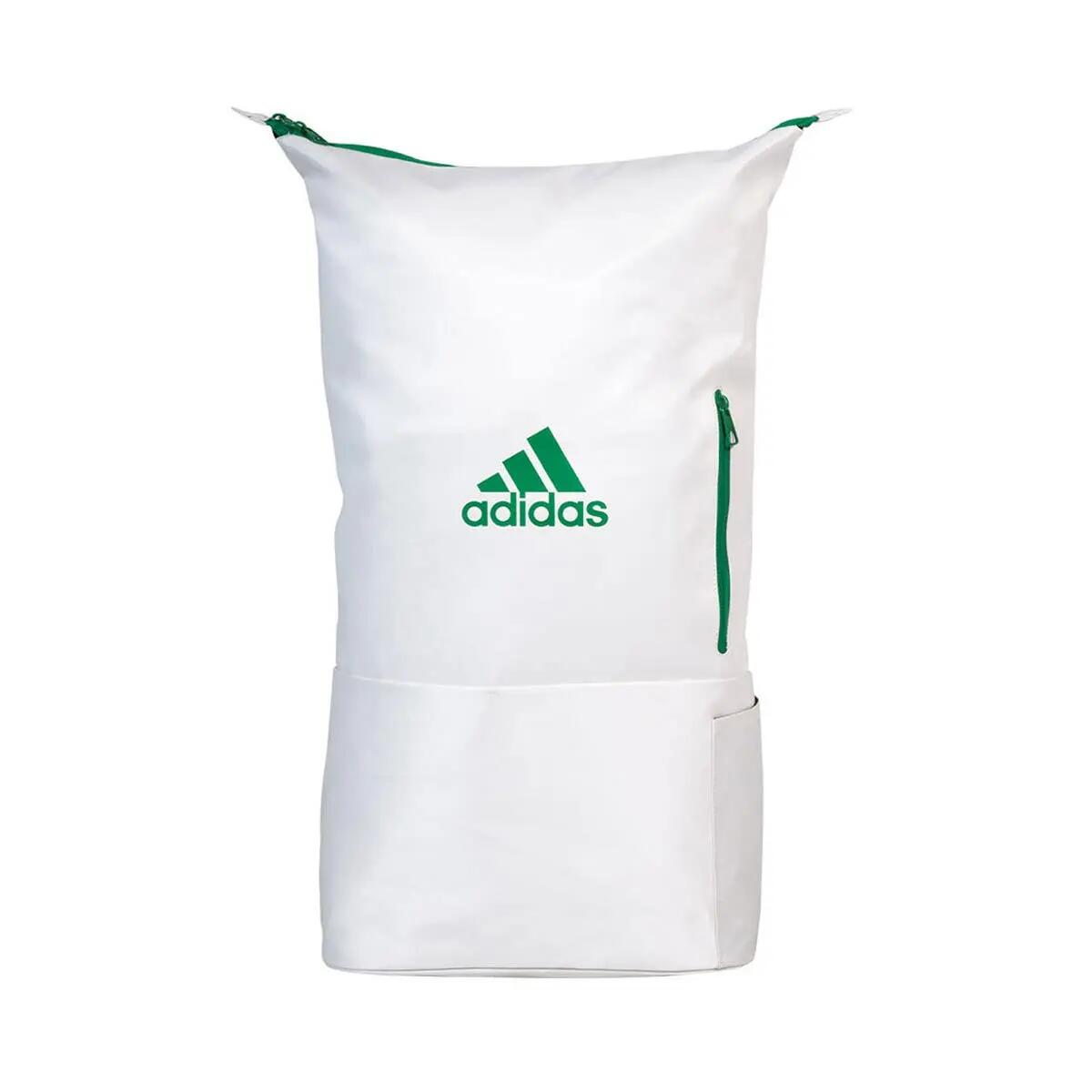 Mochila Adidas Multigame Blanco Verde 4/6