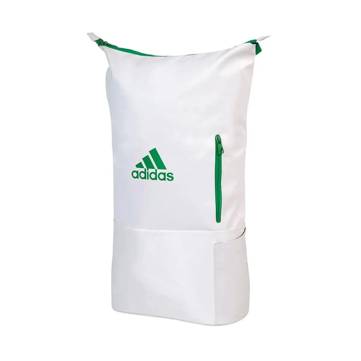 Mochila Adidas Multigame Blanco Verde 2/6