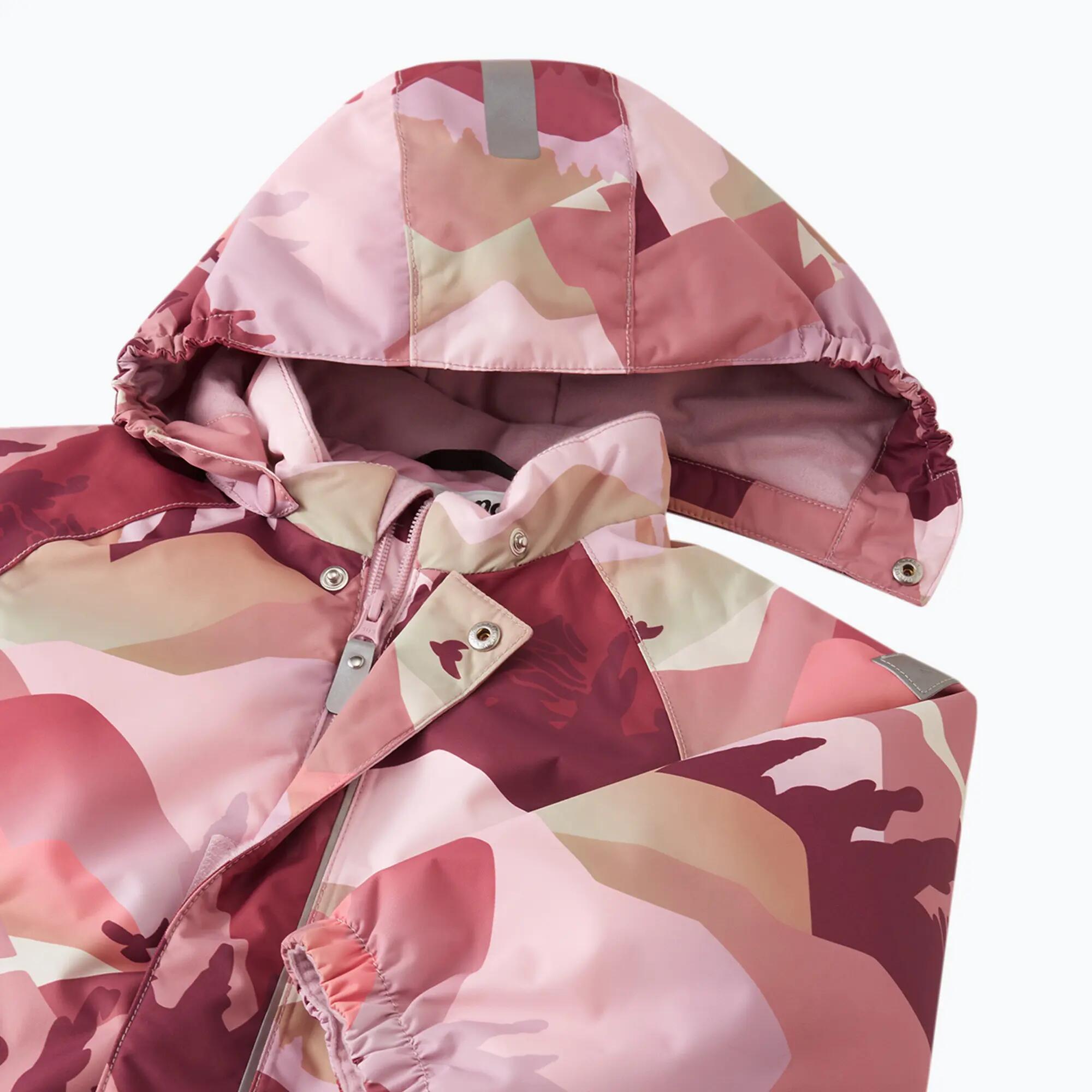 tec Kleinkinder Schneeanzug Puhuri Grey Pink 4/7