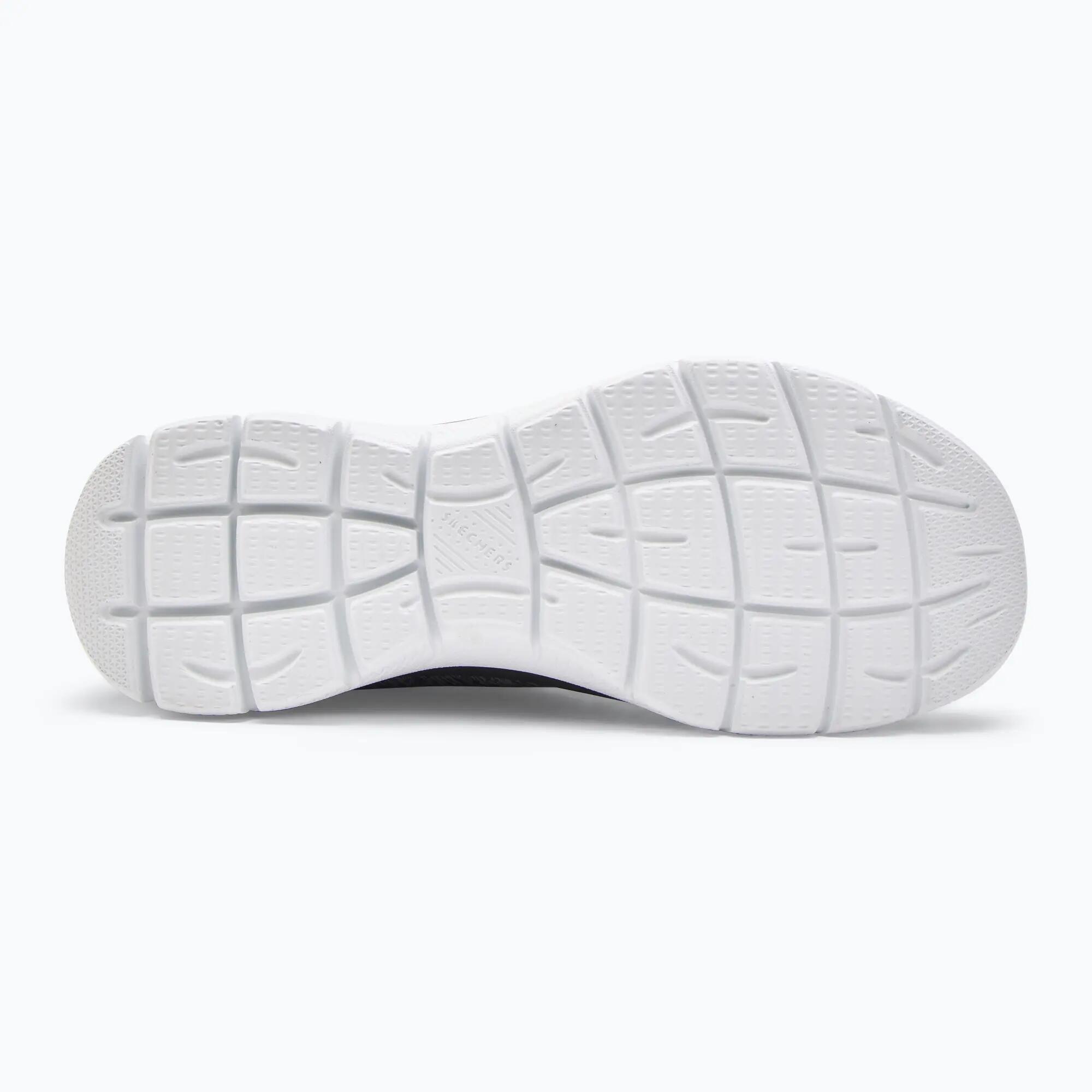 Zapatillas Skechers Mujer Summits - Dazzling haze Negro/ Blanco 4/7