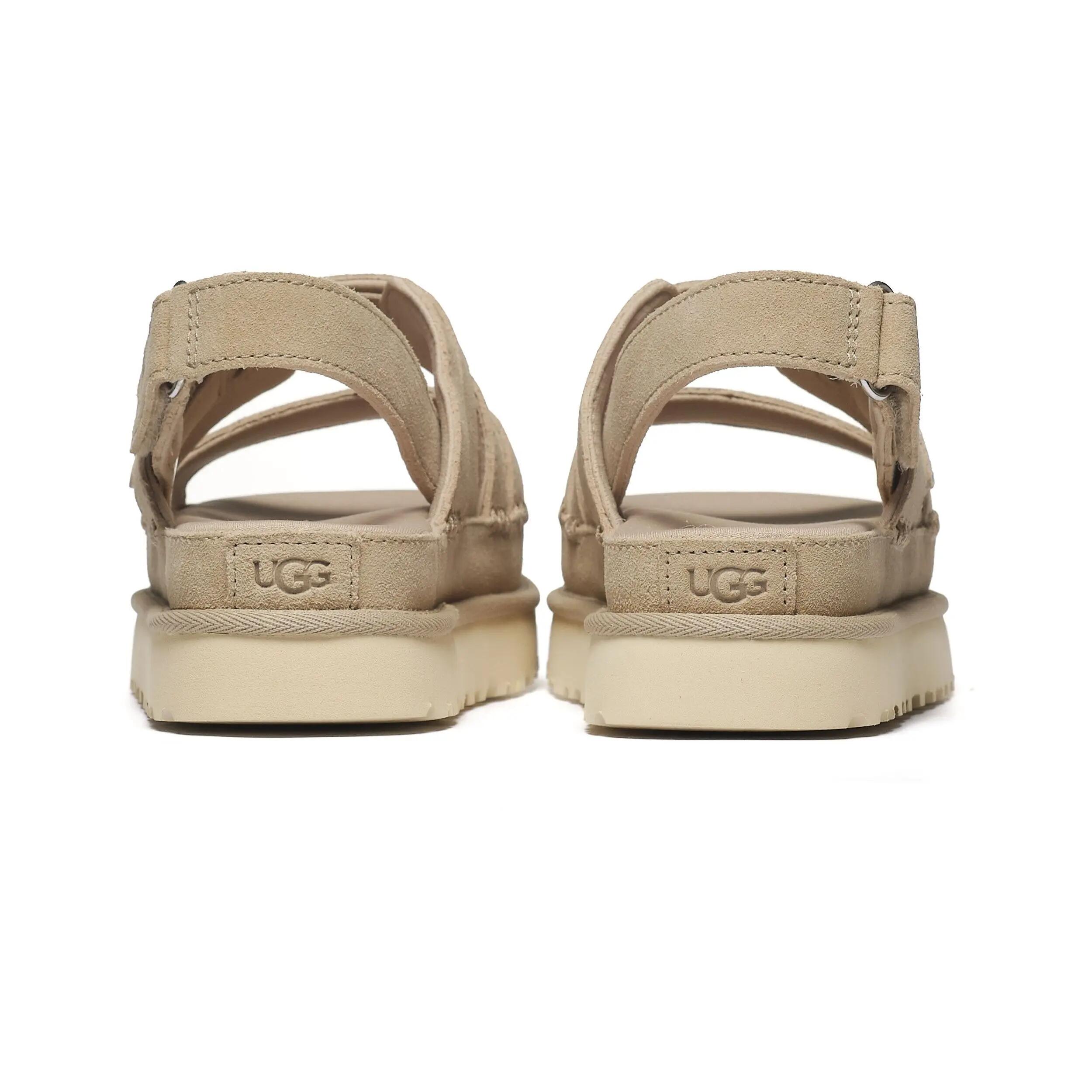 Platte Sandalen Dames Ugg W Goldenstar Gleam Beige 6/6