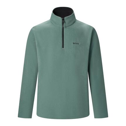 Polaire THOMPSON Homme Denim foncé 100% polyester col zippé