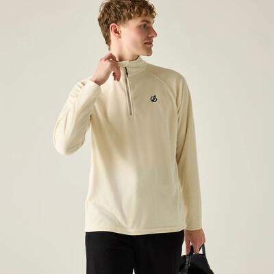 Pile da uomo FREETHINK Dare 2B grigio scuro colletto alto mezza zip