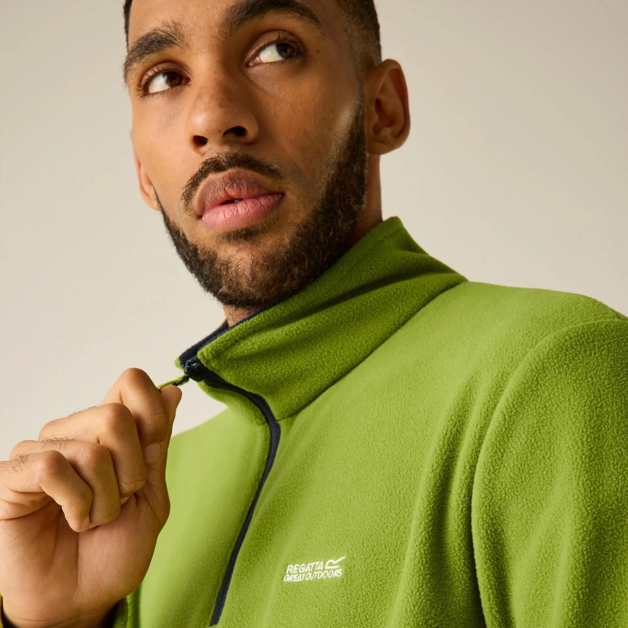 Haut Polaire THOMPSON Homme (Vert Pomme) 7/7
