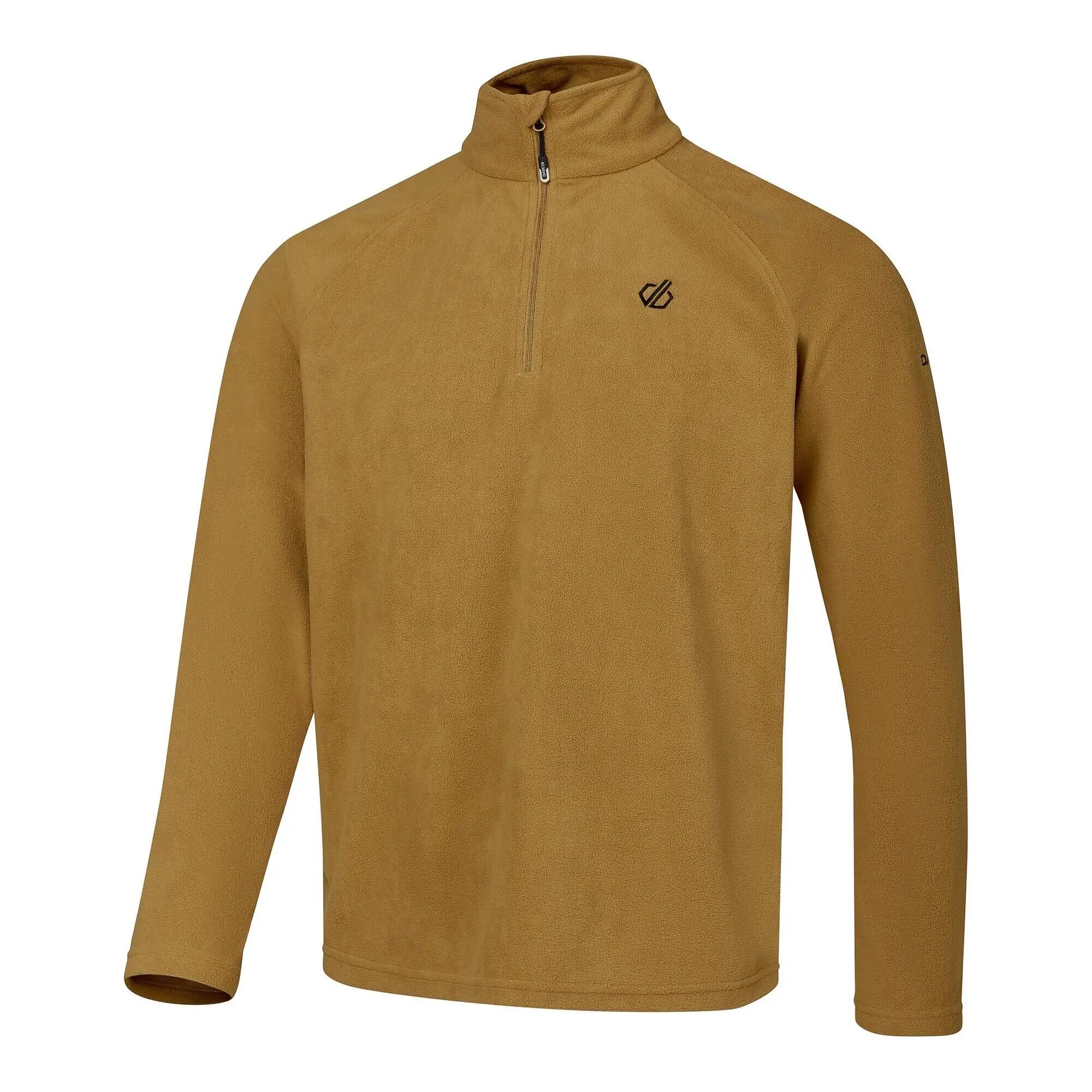 Heren Freethink II Fleece Top (Hout Bruin) 4/7