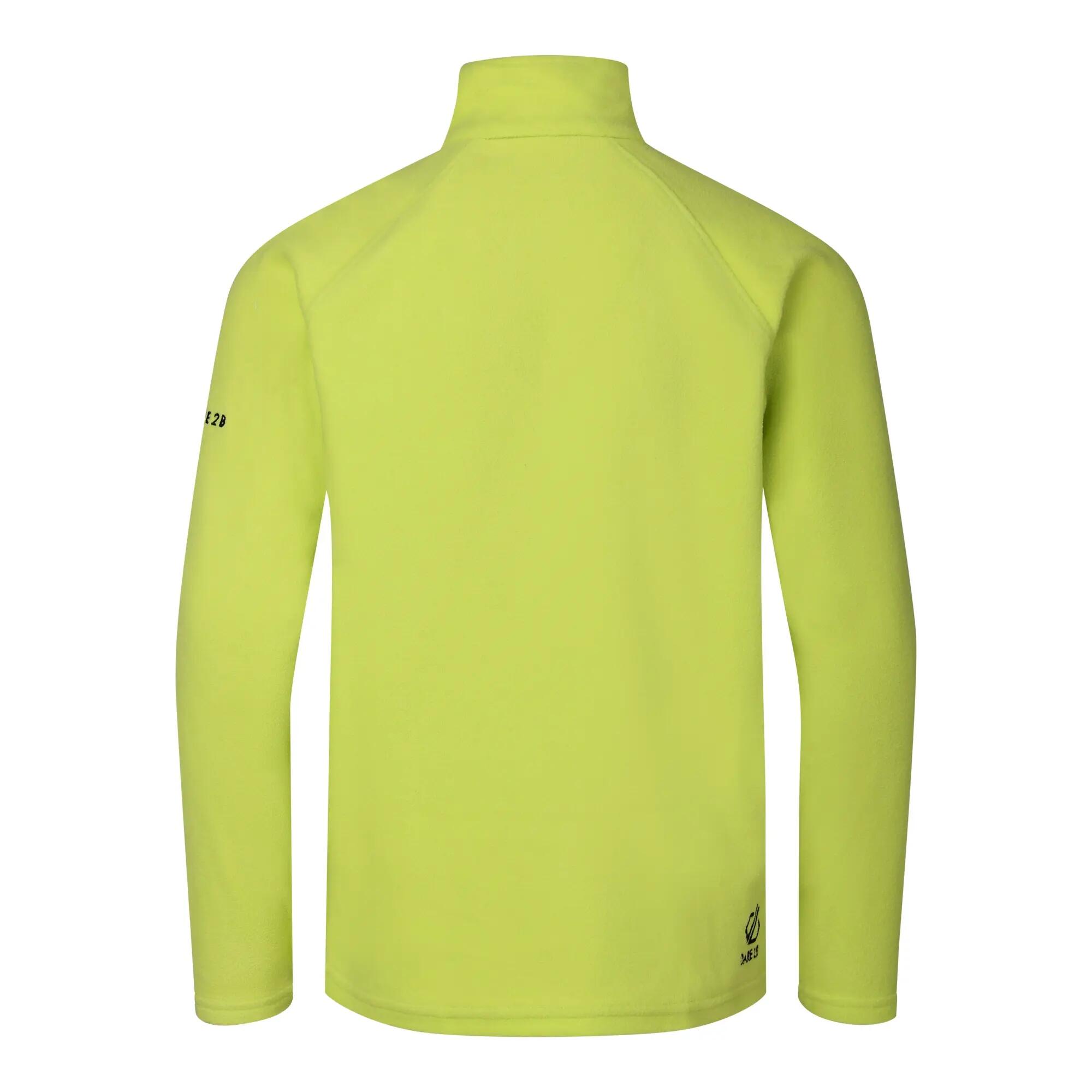 Haut Polaire À Col Montant Zippé FREEHAND Enfant (Jaune Fluo) 3/6