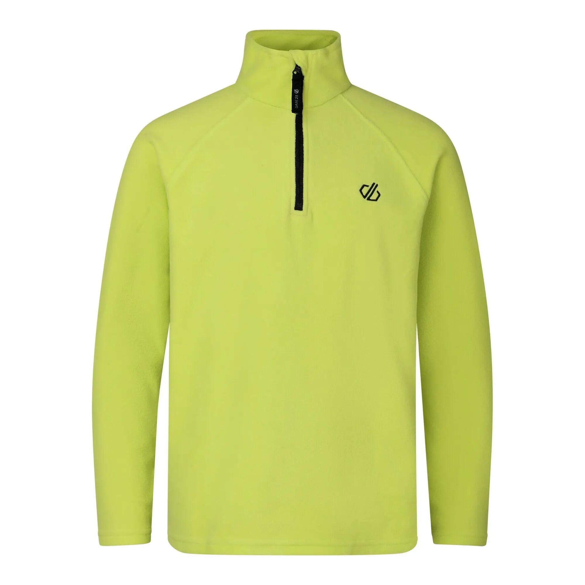 Haut Polaire À Col Montant Zippé FREEHAND Enfant (Jaune Fluo) 2/6