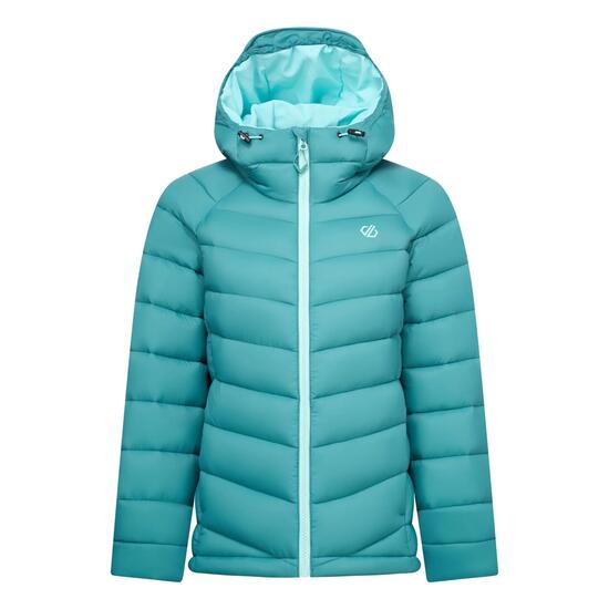 Veste Matelassée À Capuche TORREK Femme (Bleu Sarcelle)