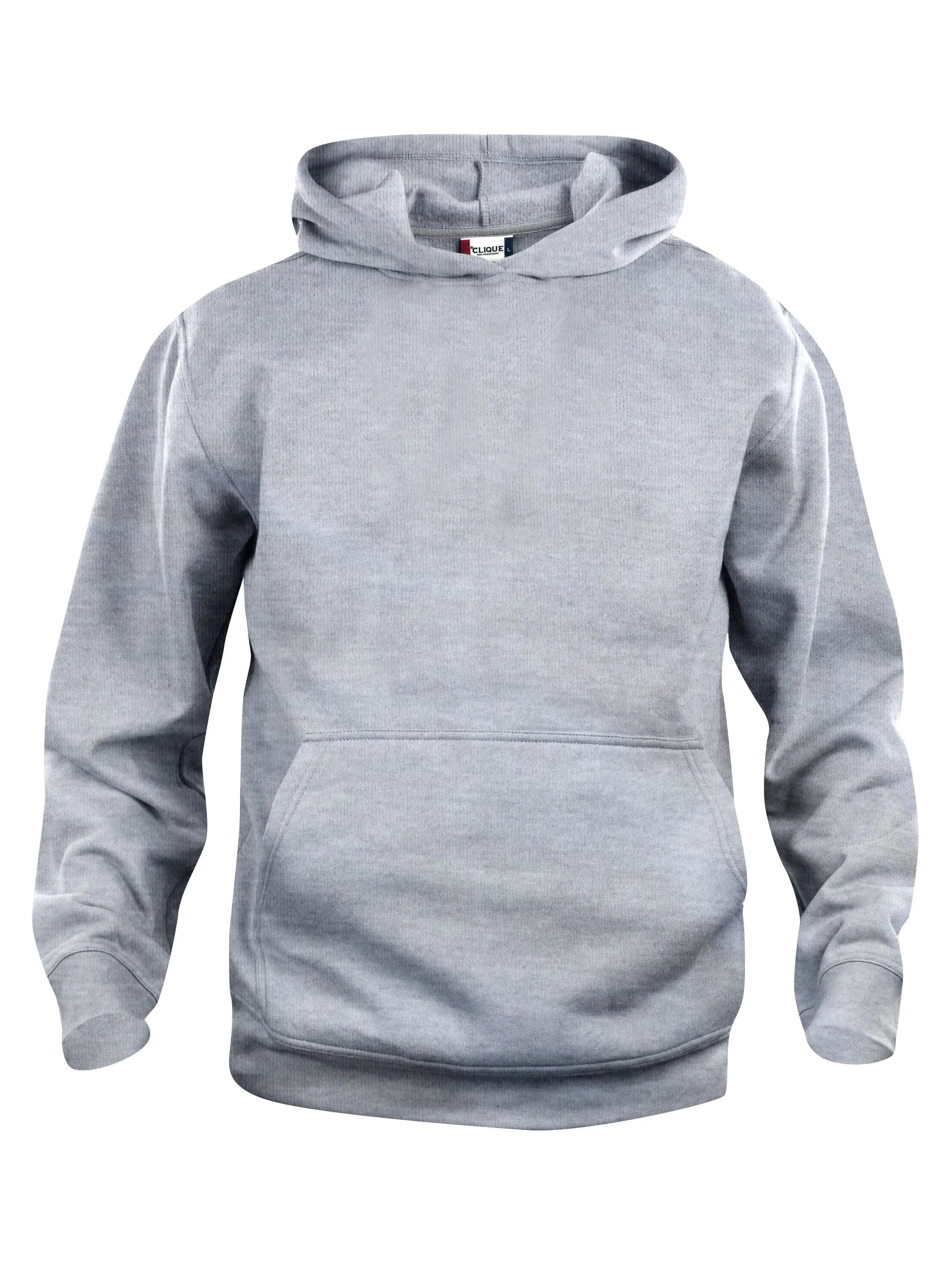 clique Basic Hoody Junior bluza z kapturem czerwona – red 8/8