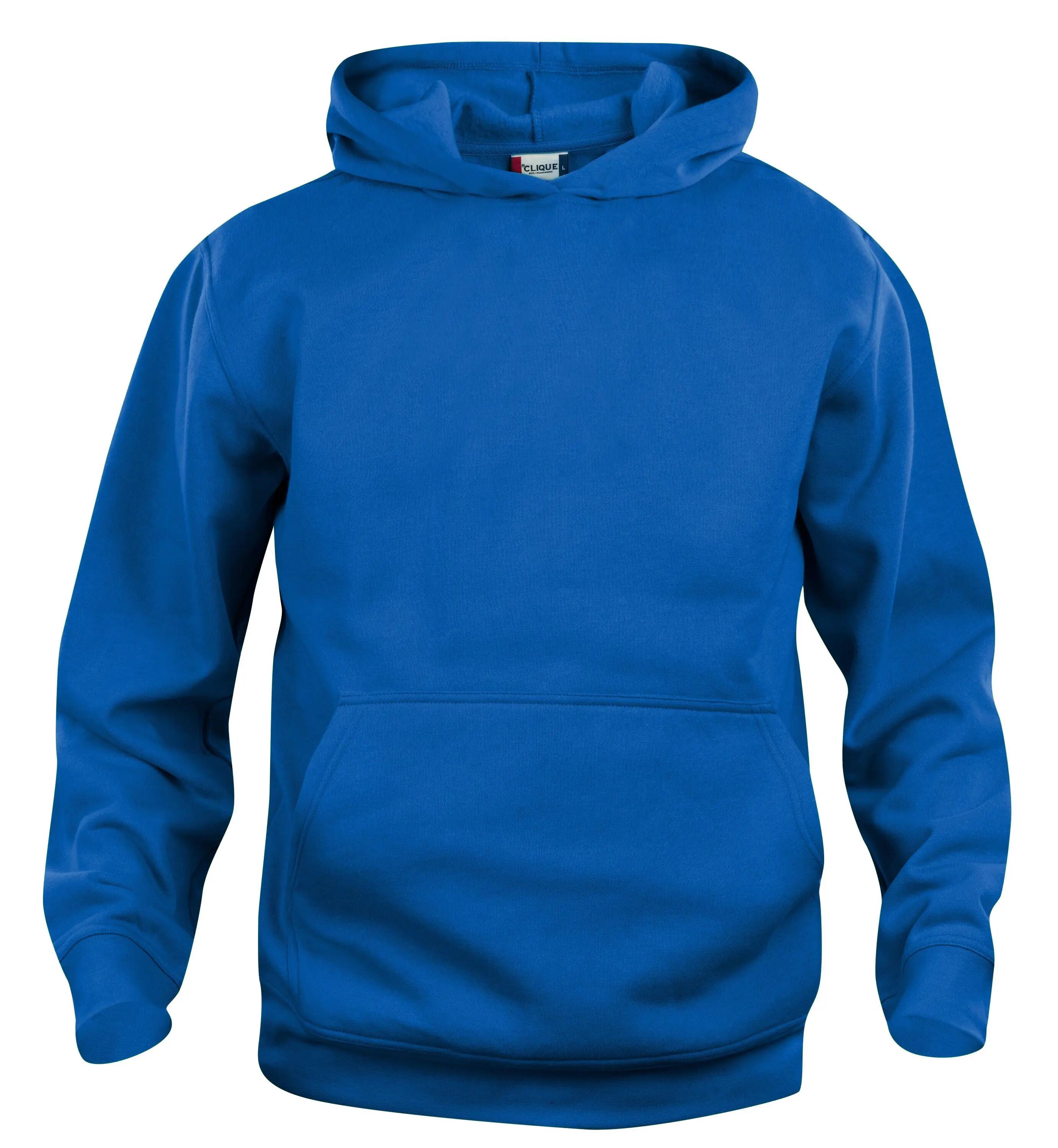 clique Basic Hoody Junior bluza z kapturem czerwona – red 5/8