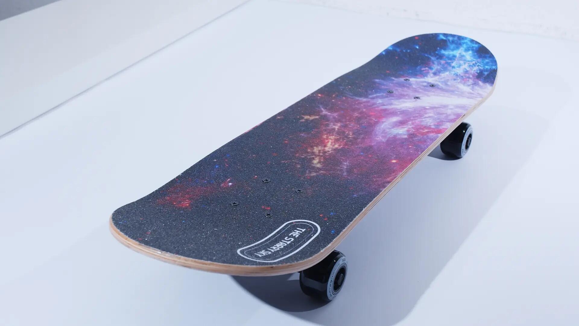 Skateboard in Acero per Bambini e Adulti Principianti 31” Double Kick 10/13