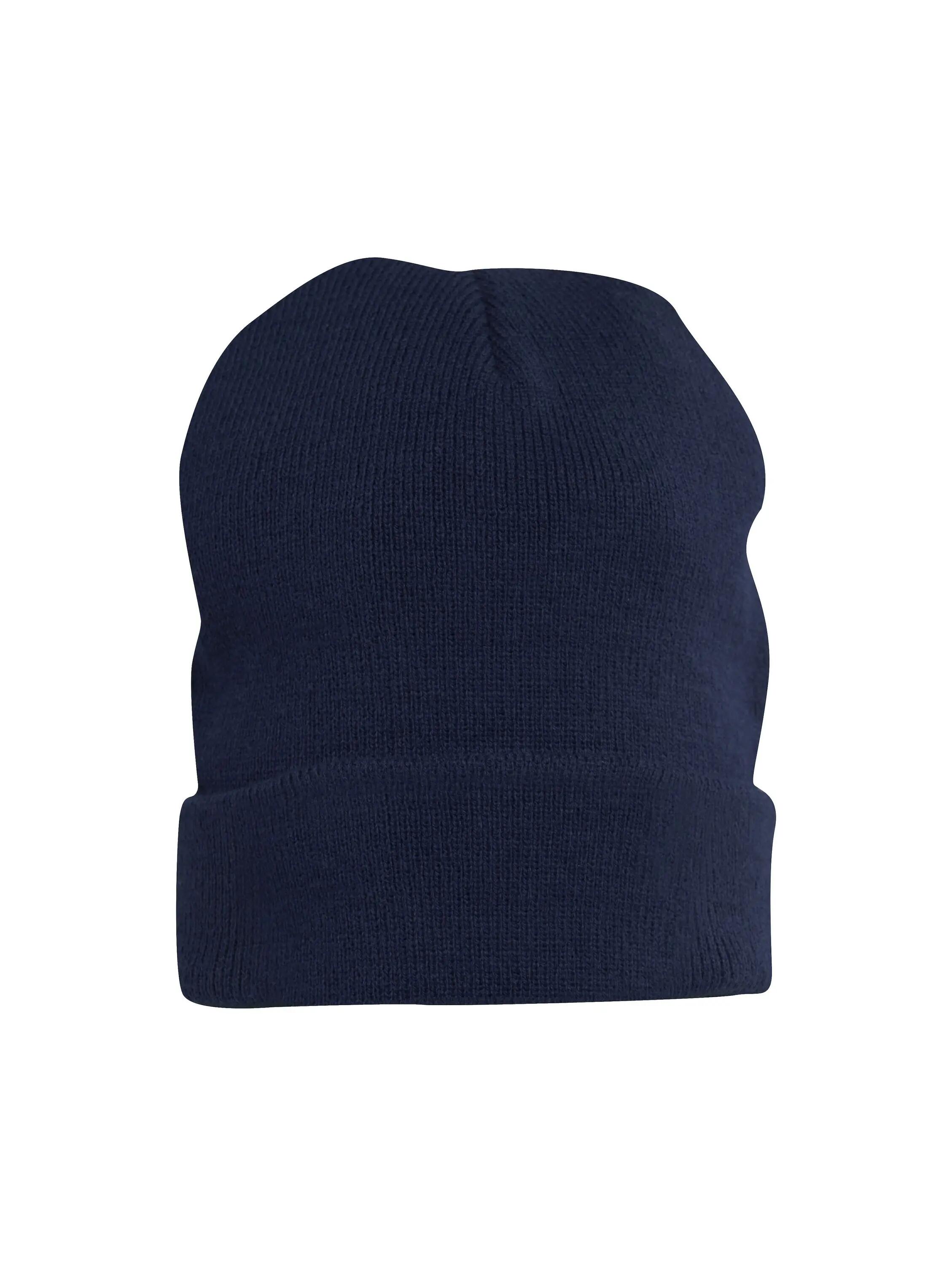 clique gorro Hubert em 100% acrílico preto com dobra – black 2/3