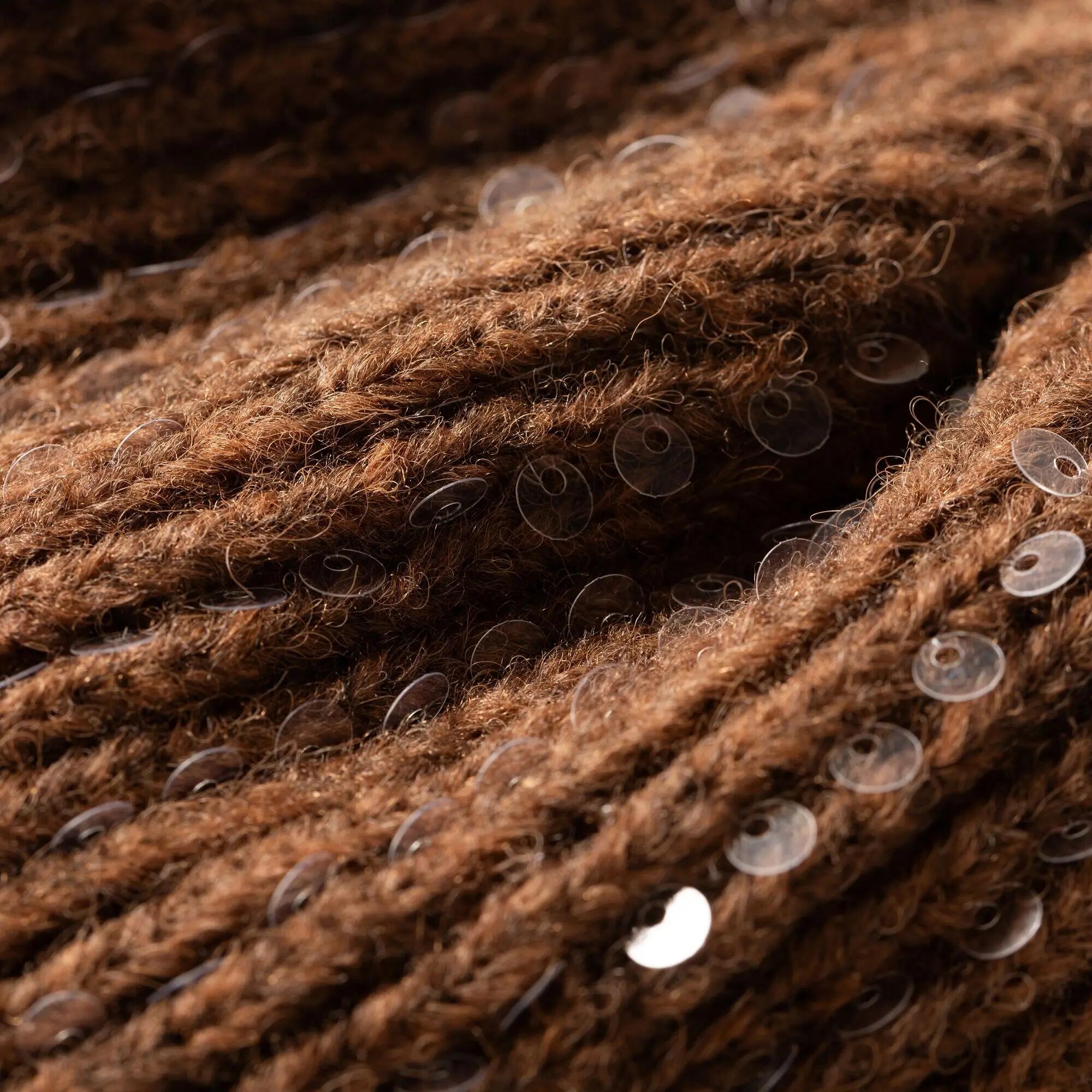 Bonnet Uni À Revers LORELAI Femme (Marron Foncé) 6/7
