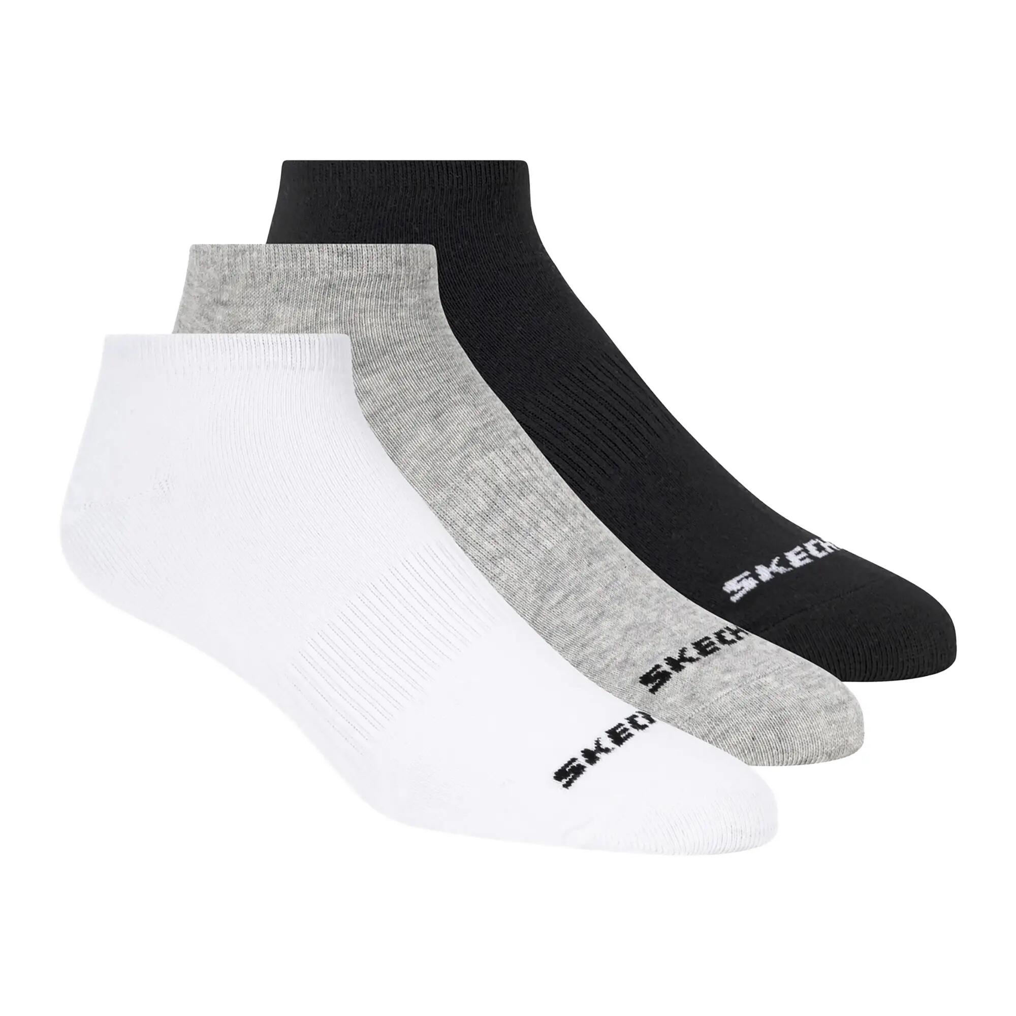 Skarpetki sportowe dla dorosłych 3pk Unisex Non Terry No Show 3/3