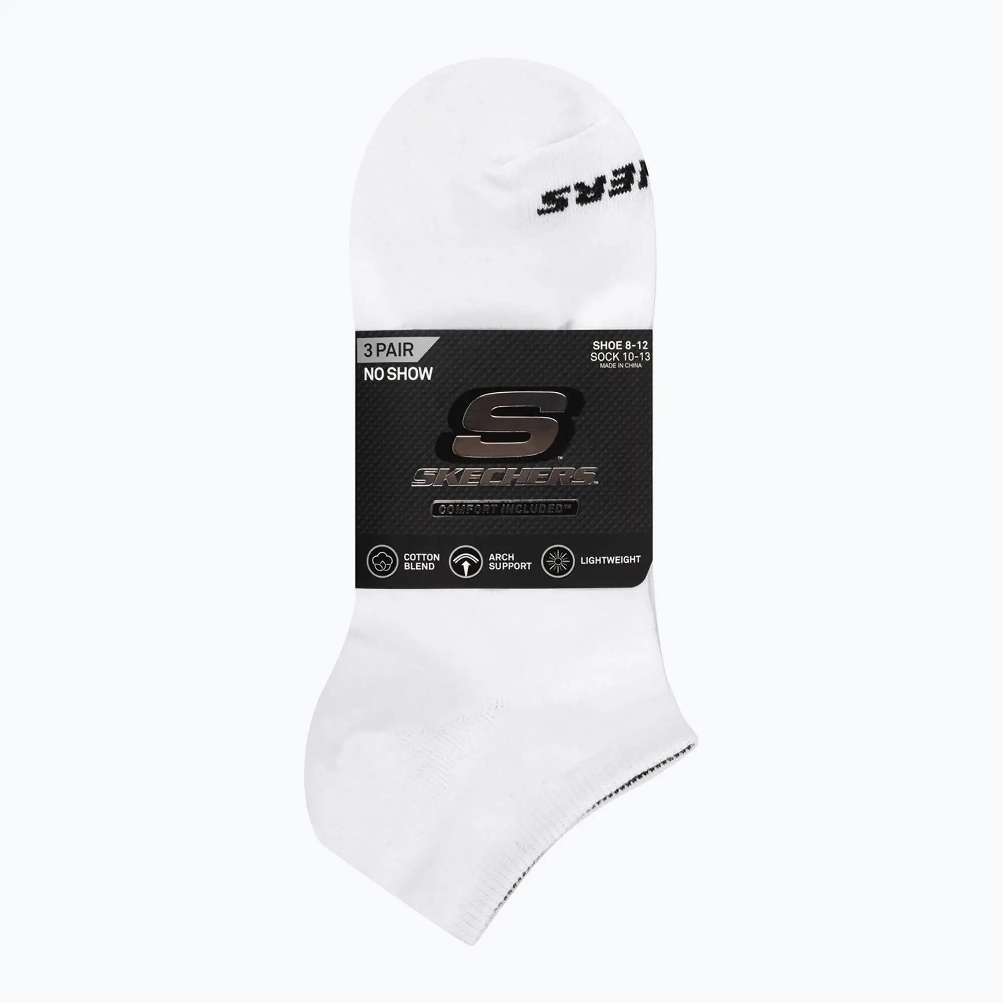 Skarpetki sportowe dla dorosłych 3pk Unisex Non Terry No Show 2/3