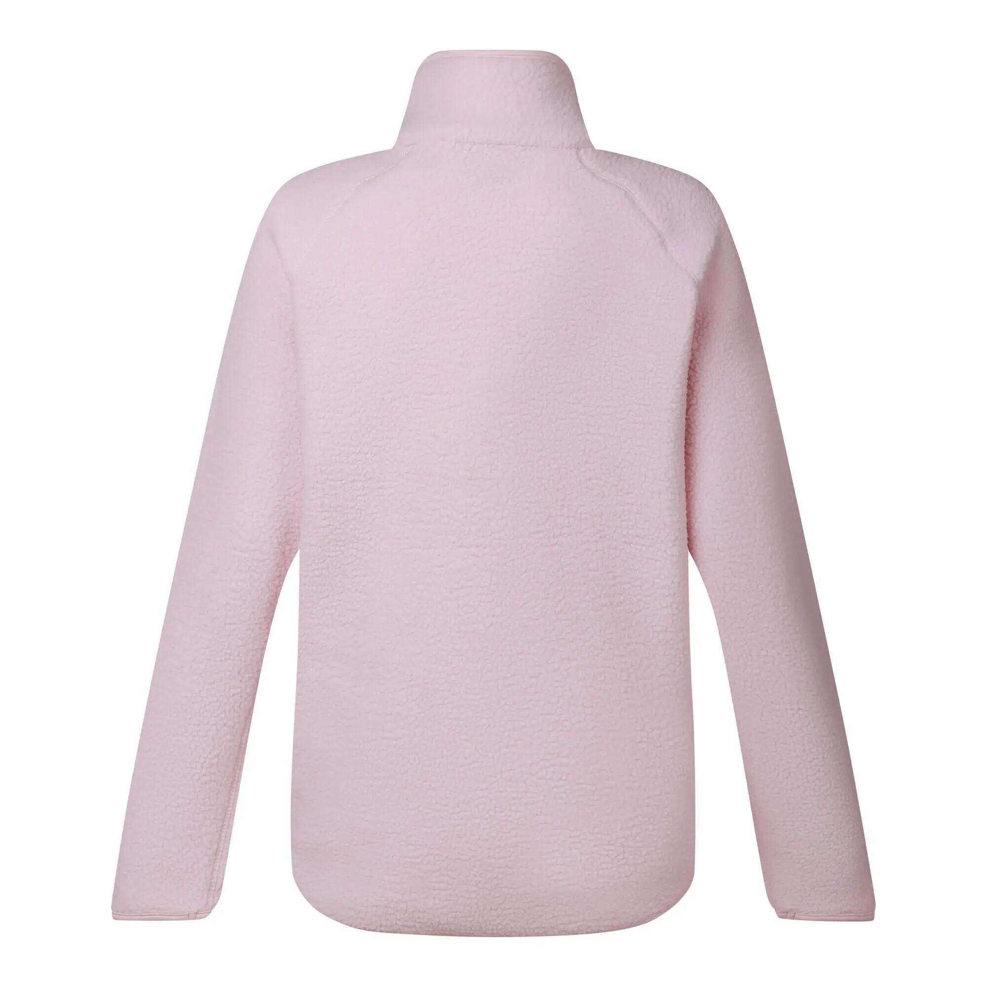 Veste Polaire Unie Col Montant EXCURSION Femme (Rose Pâle) 2/5