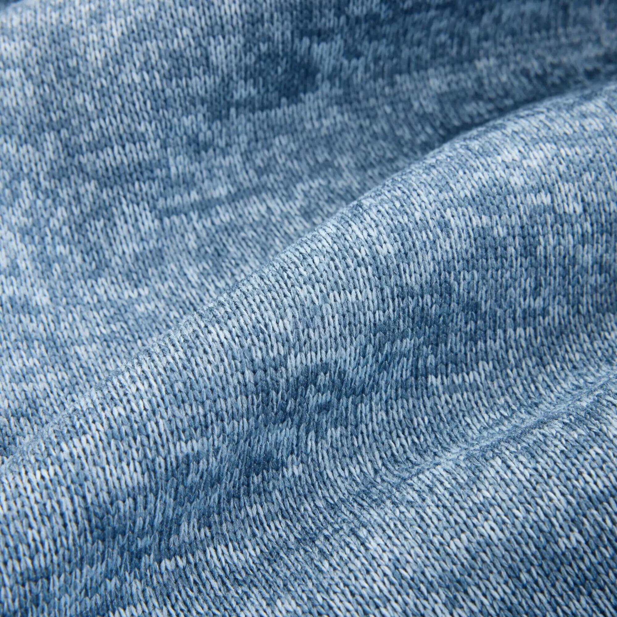 Heren Newhill Marl Full Zip Fleecejack (Schemerig blauw) 3/7