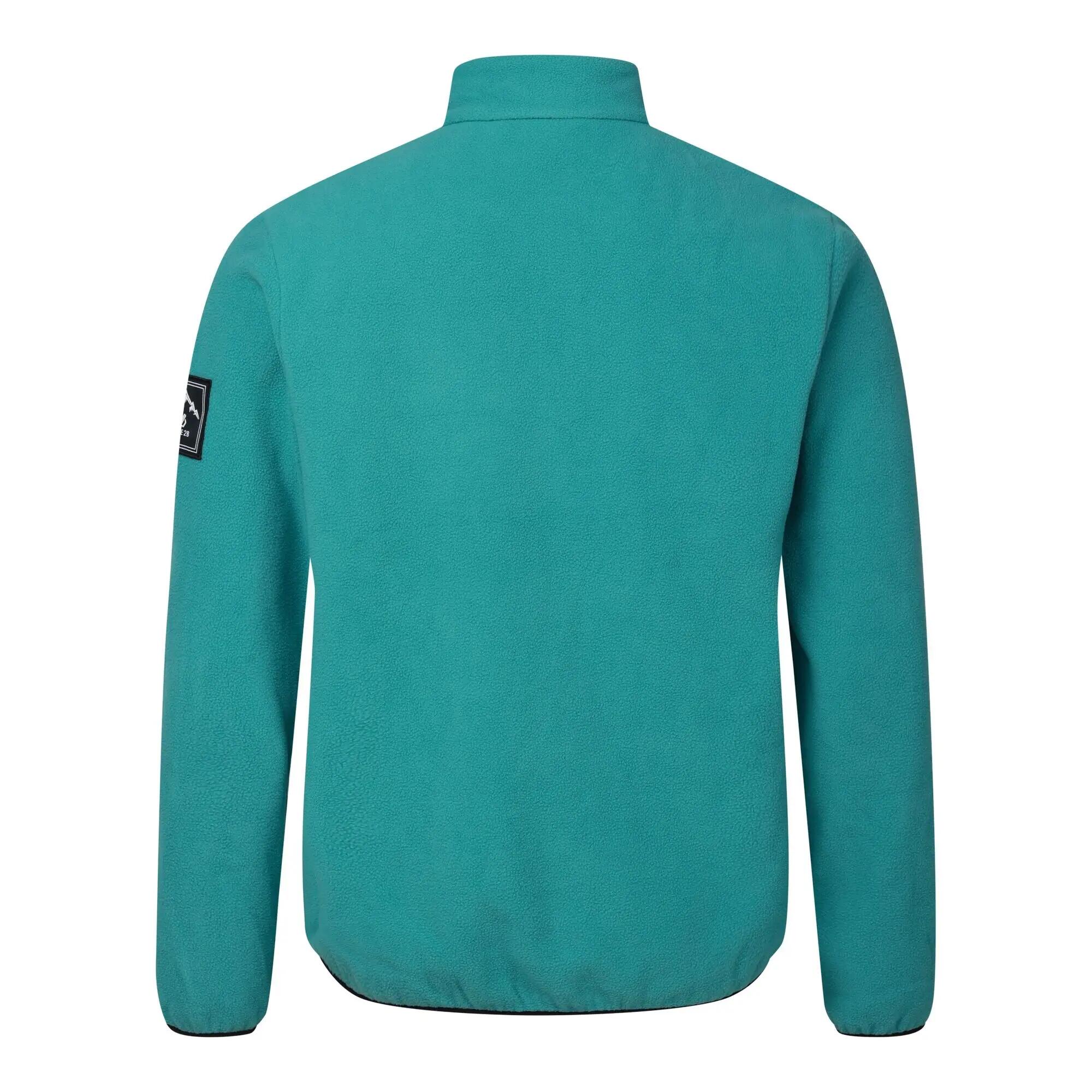 Haut Polaire À Col Montant Motif/style Montagne Et Uni AFFINITY Homme (Bleu 2/7