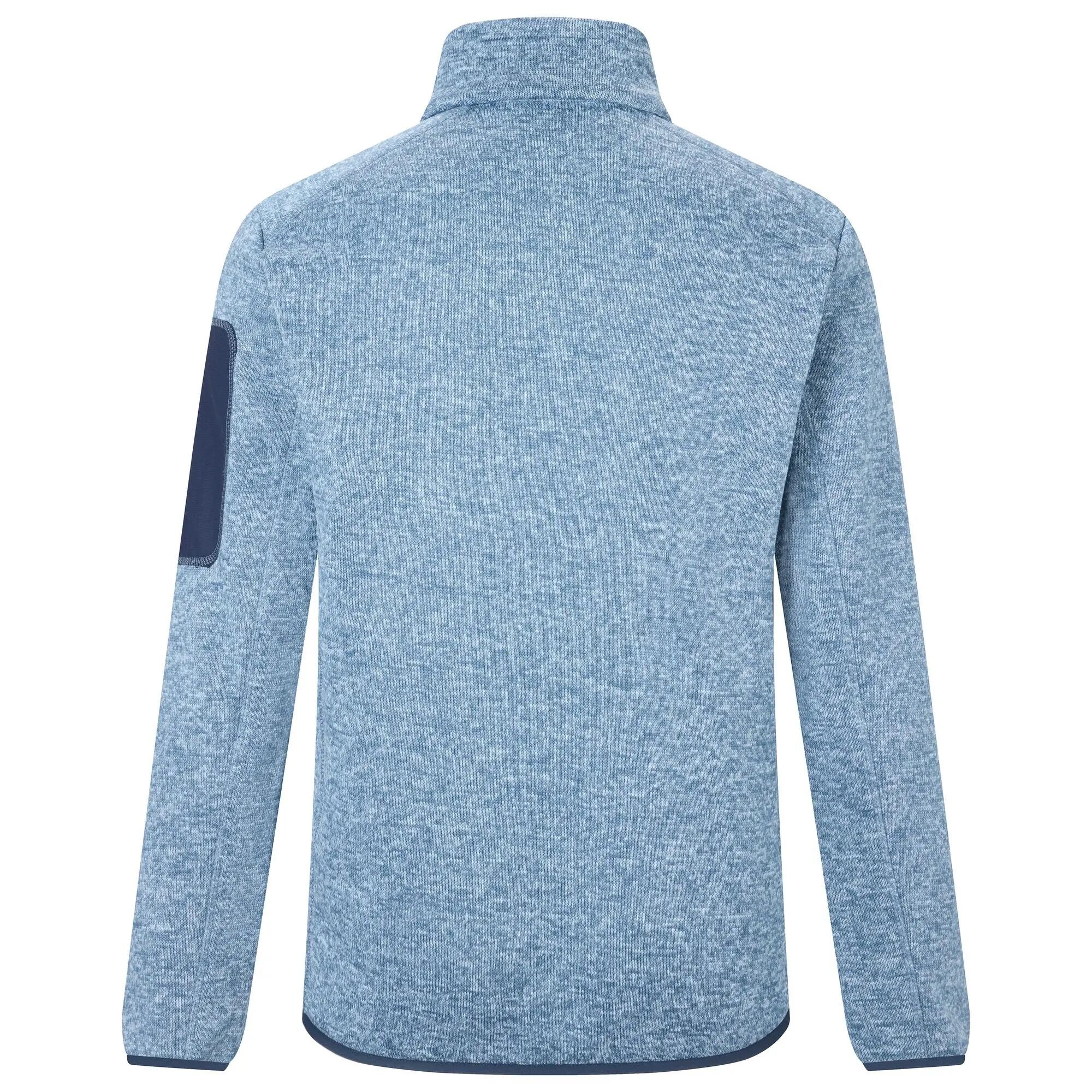 Heren Newhill Marl Full Zip Fleecejack (Schemerig blauw) 2/7