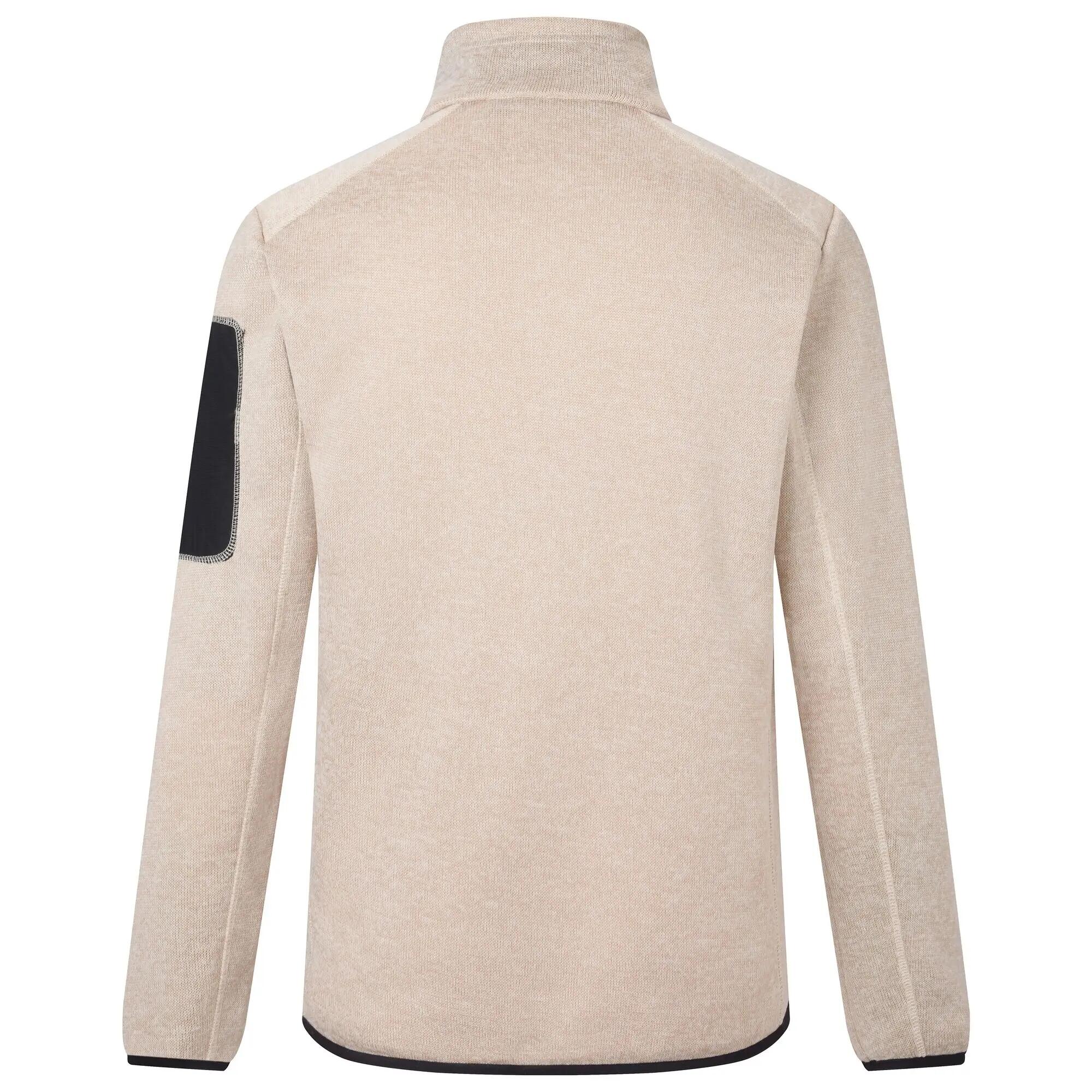 Heren Newhill Marl Full Zip Fleecejack (Maanstraal) 2/7
