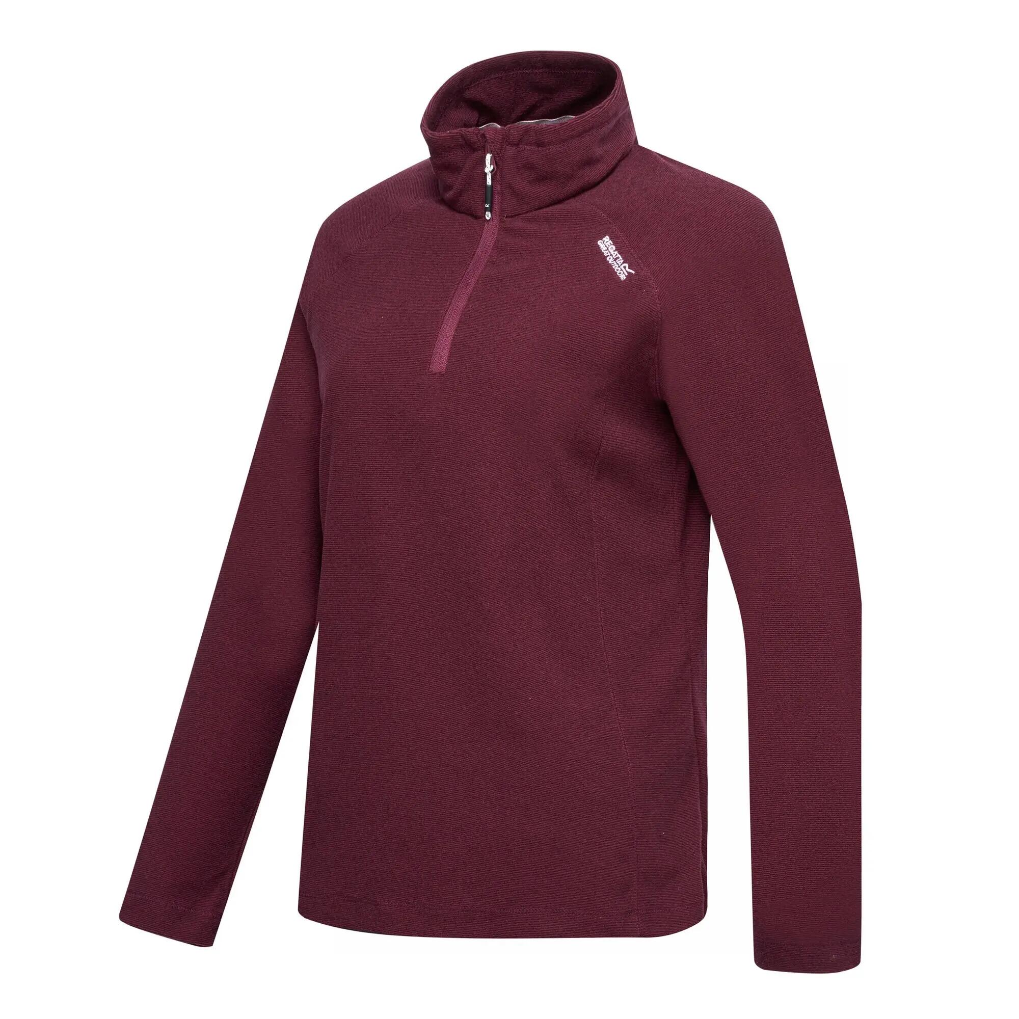 Great Outdoors Felpa A Cerniera Corta In Pile Donna Regatta Montes Fico 4/6