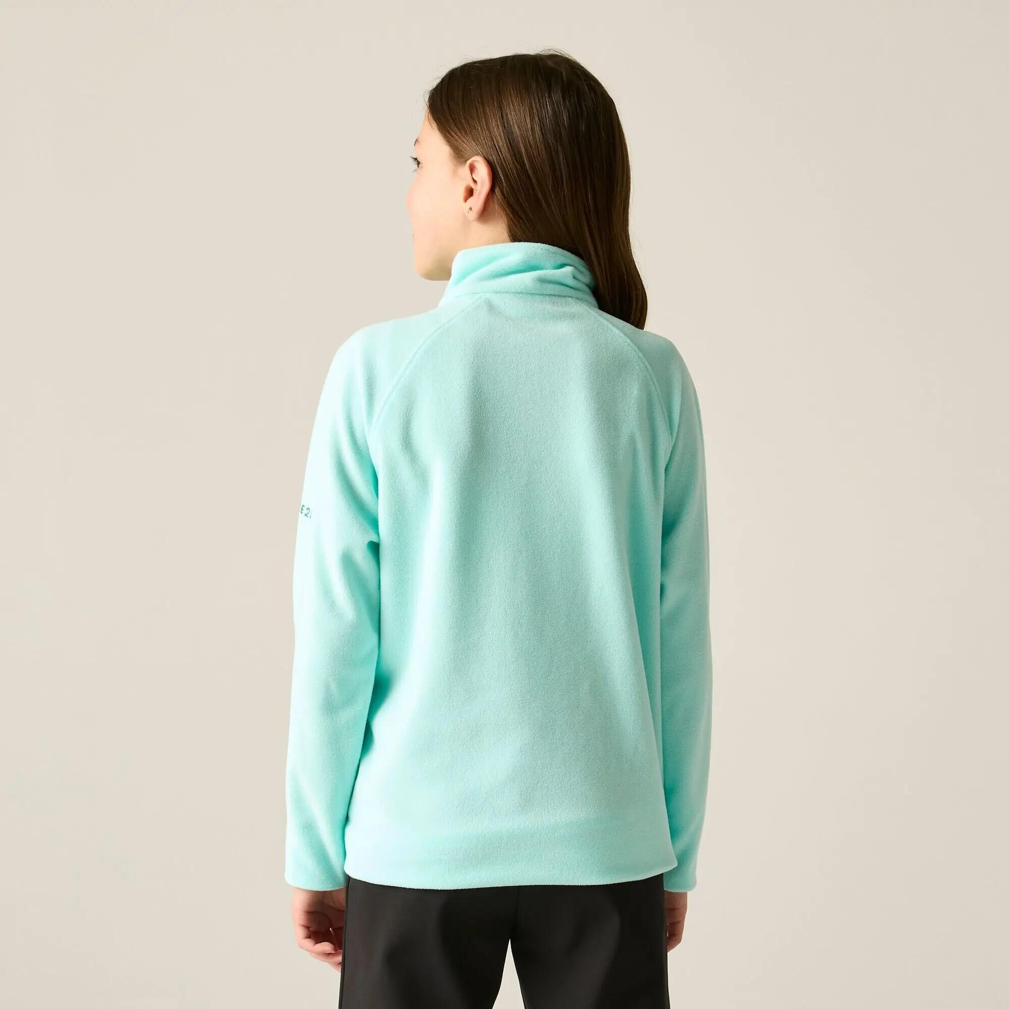 Haut Polaire À Col Montant Zippé FREEHAND Enfant (Bleu Elysium) 2/6