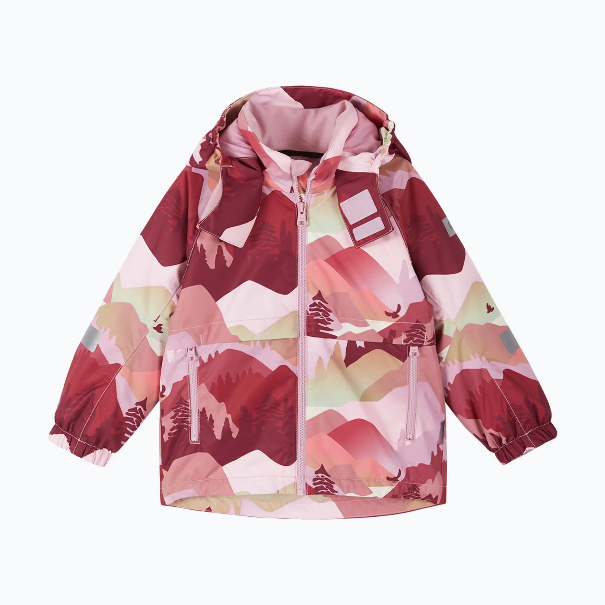 tec Kinder Winterjacke Muonio Grey Pink 1/7