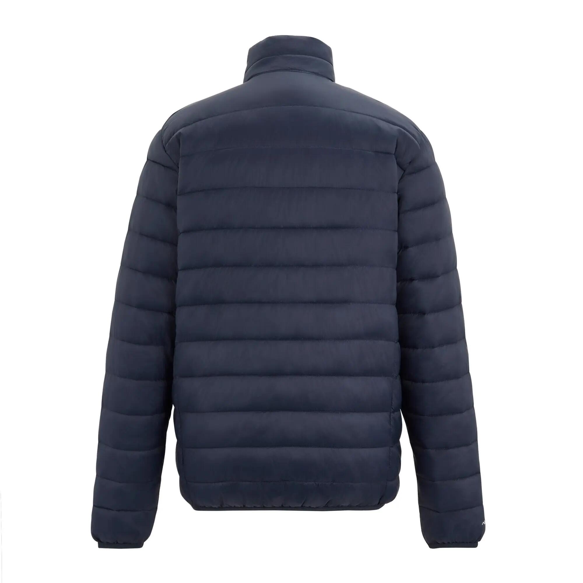 Heren Marizion gewatteerde jas (Navy/Dusky blauw) 3/7
