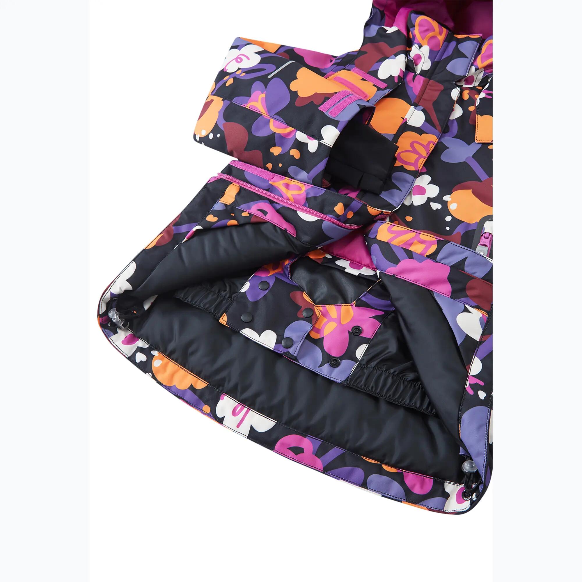 tec Kinder Skijacke Kiiruna Black 5/7