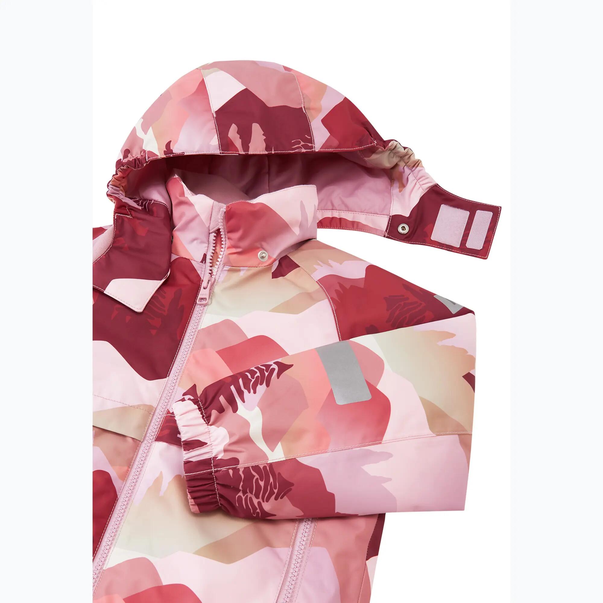 tec Kinder Winterjacke Muonio Grey Pink 4/7