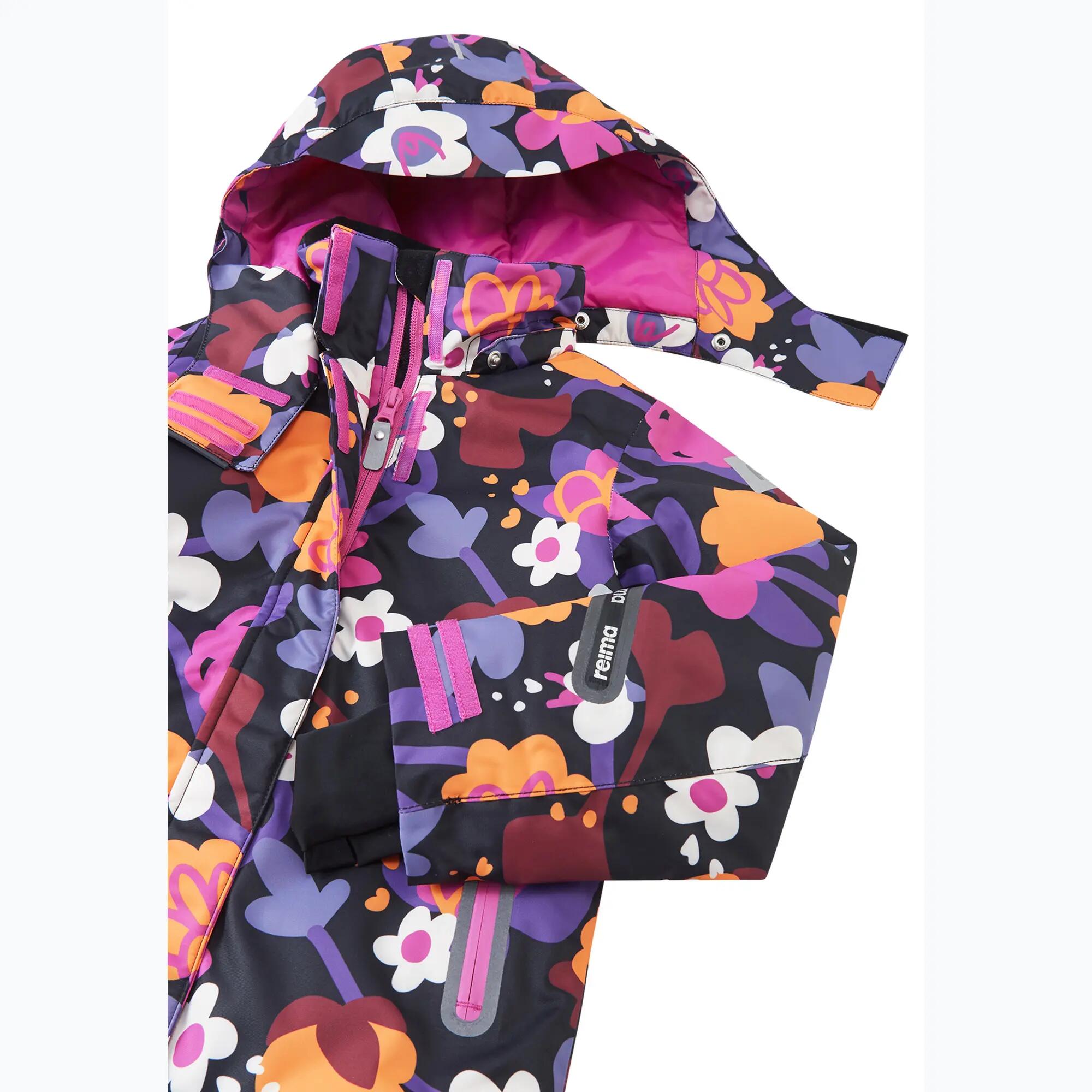 tec Kinder Skijacke Kiiruna Black 4/7