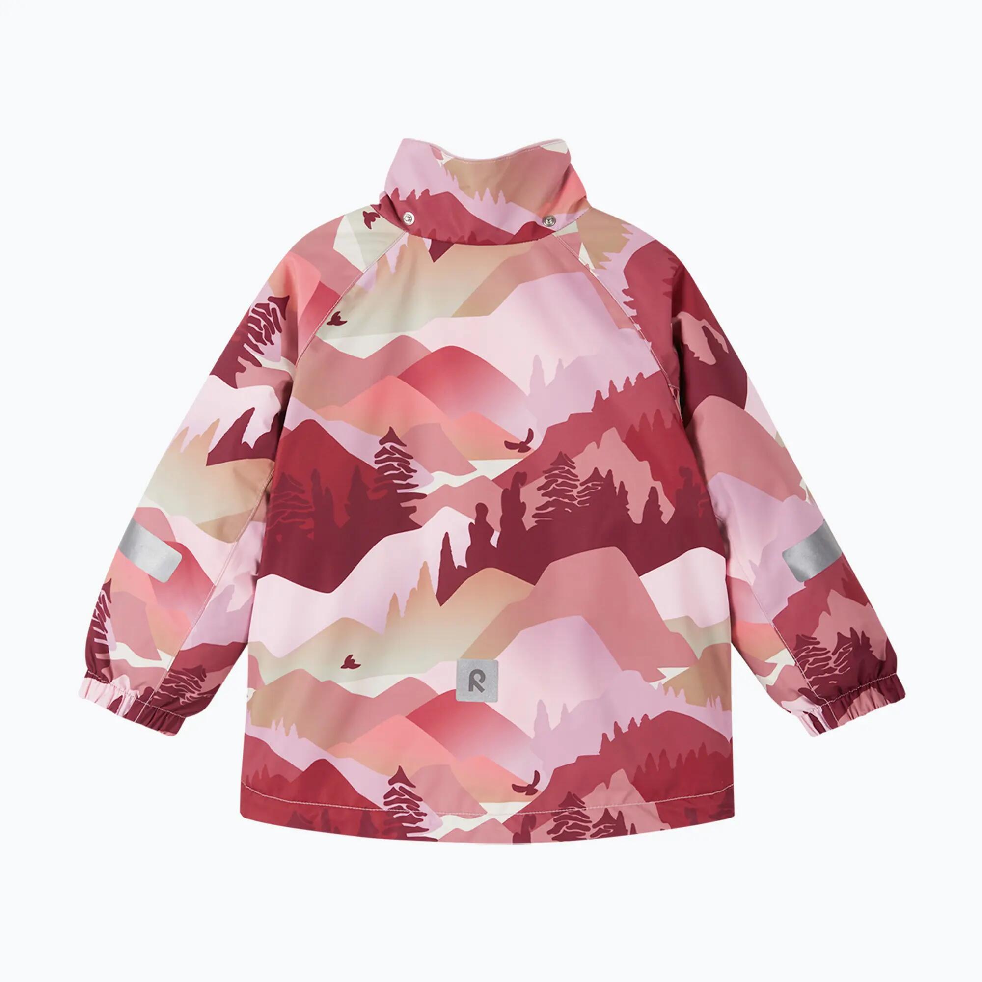 tec Kinder Winterjacke Muonio Grey Pink 3/7