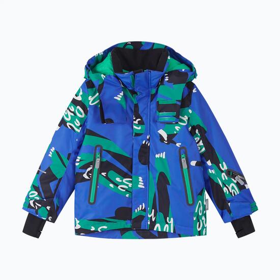 tec Kinder Skijacke Kairala Sparkly Blue