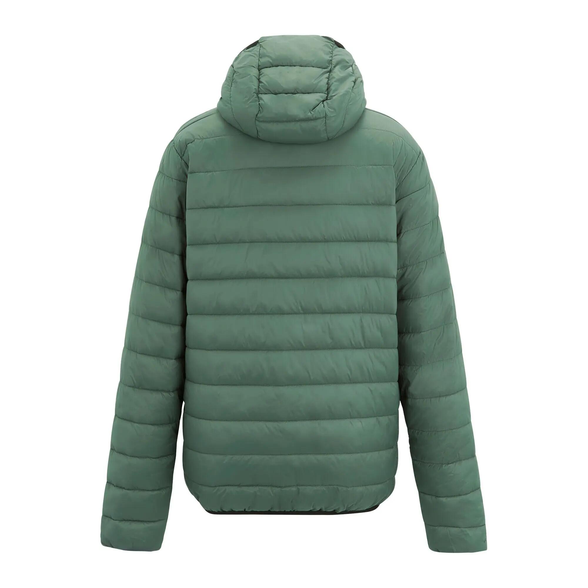 Casaco acolchoado com capuz para homem Marizion (Verde floresta escuro) 2/5
