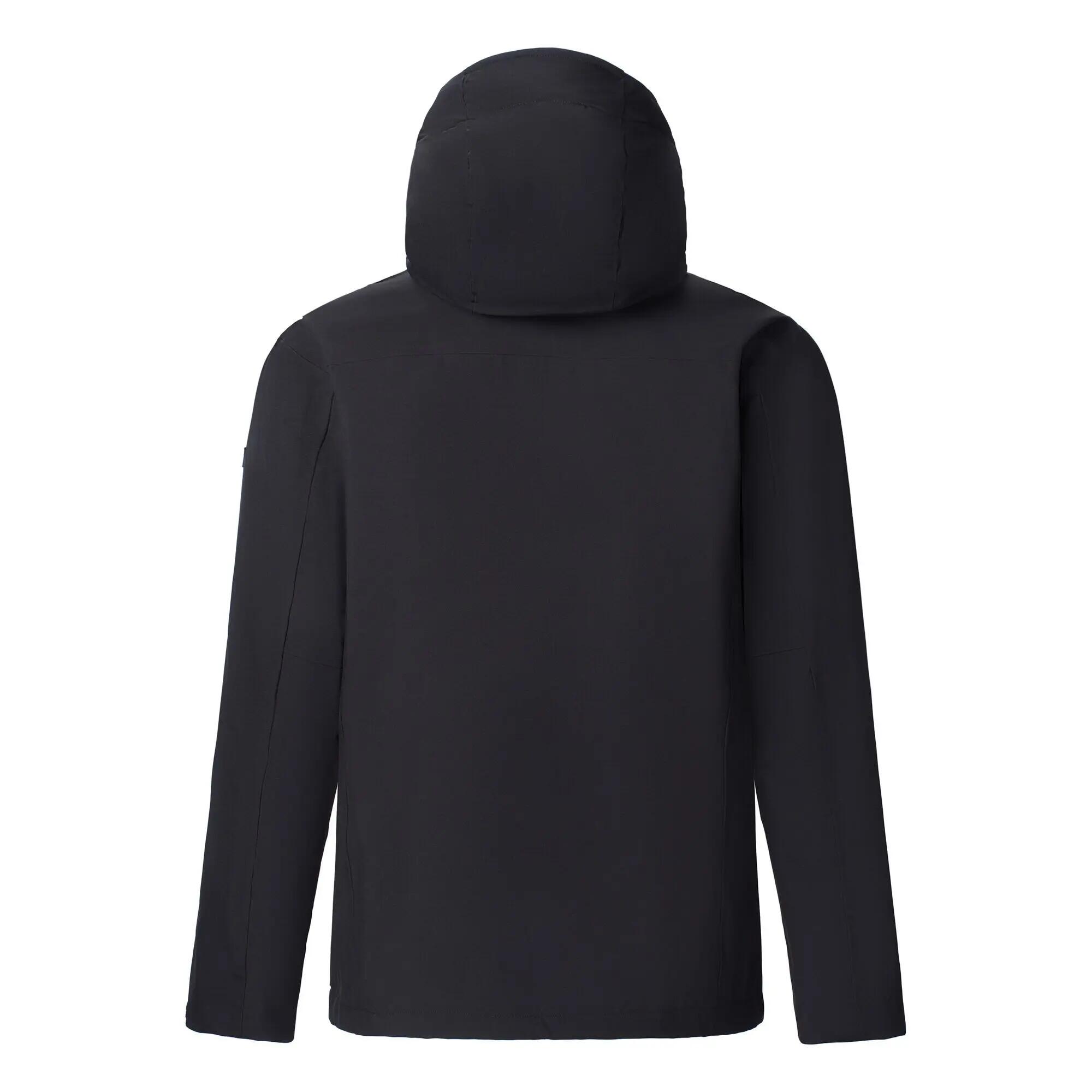 Giacca Impermeabile Uomo Regatta Birchdale II Nero Marrone Legno 3/7