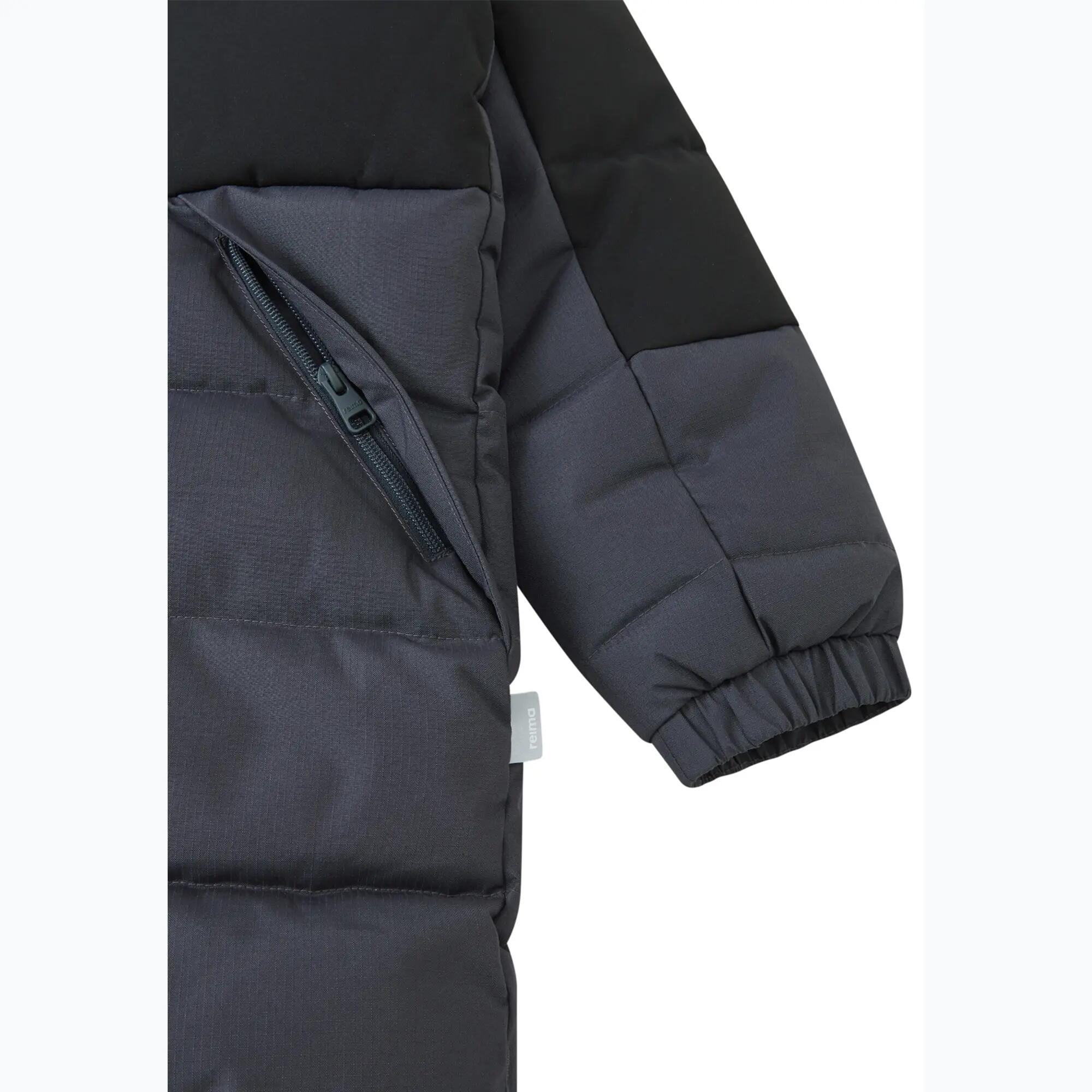 Cappotto invernale da ragazzo Koskela nero 5/7