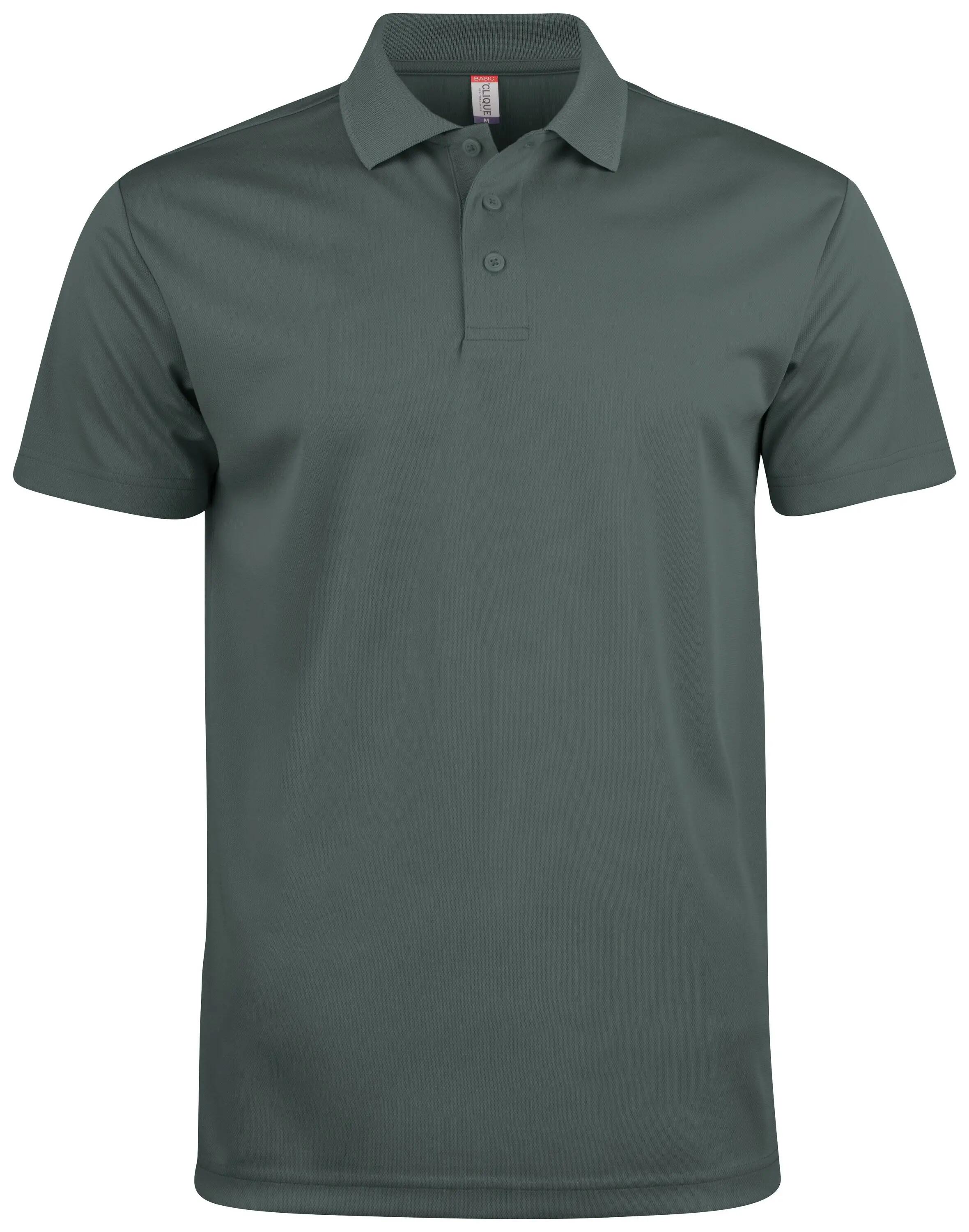 clique Basic Active Polo z poliestru – white 5/6