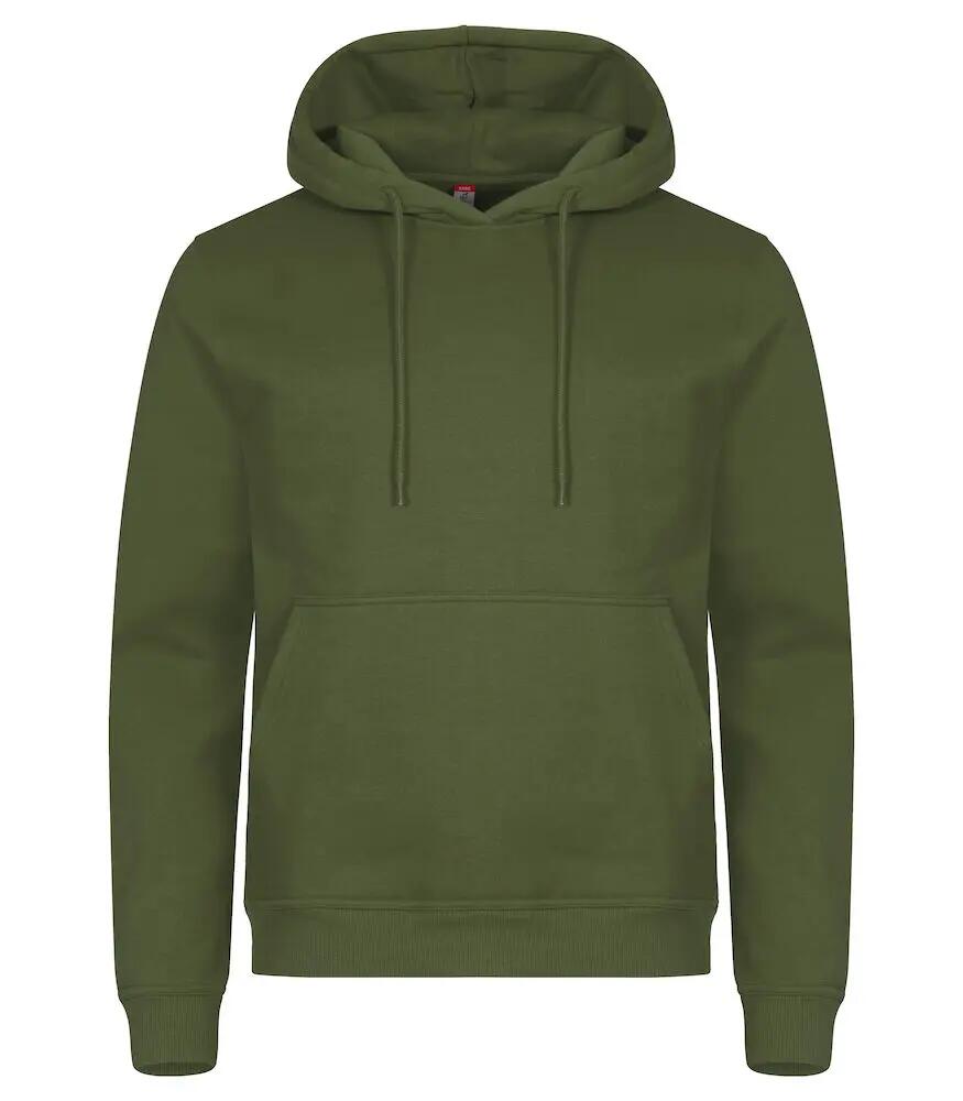 clique Miami Kapuzenpullover aus Baumwolle und Recyclingpolyester – Red 6/8
