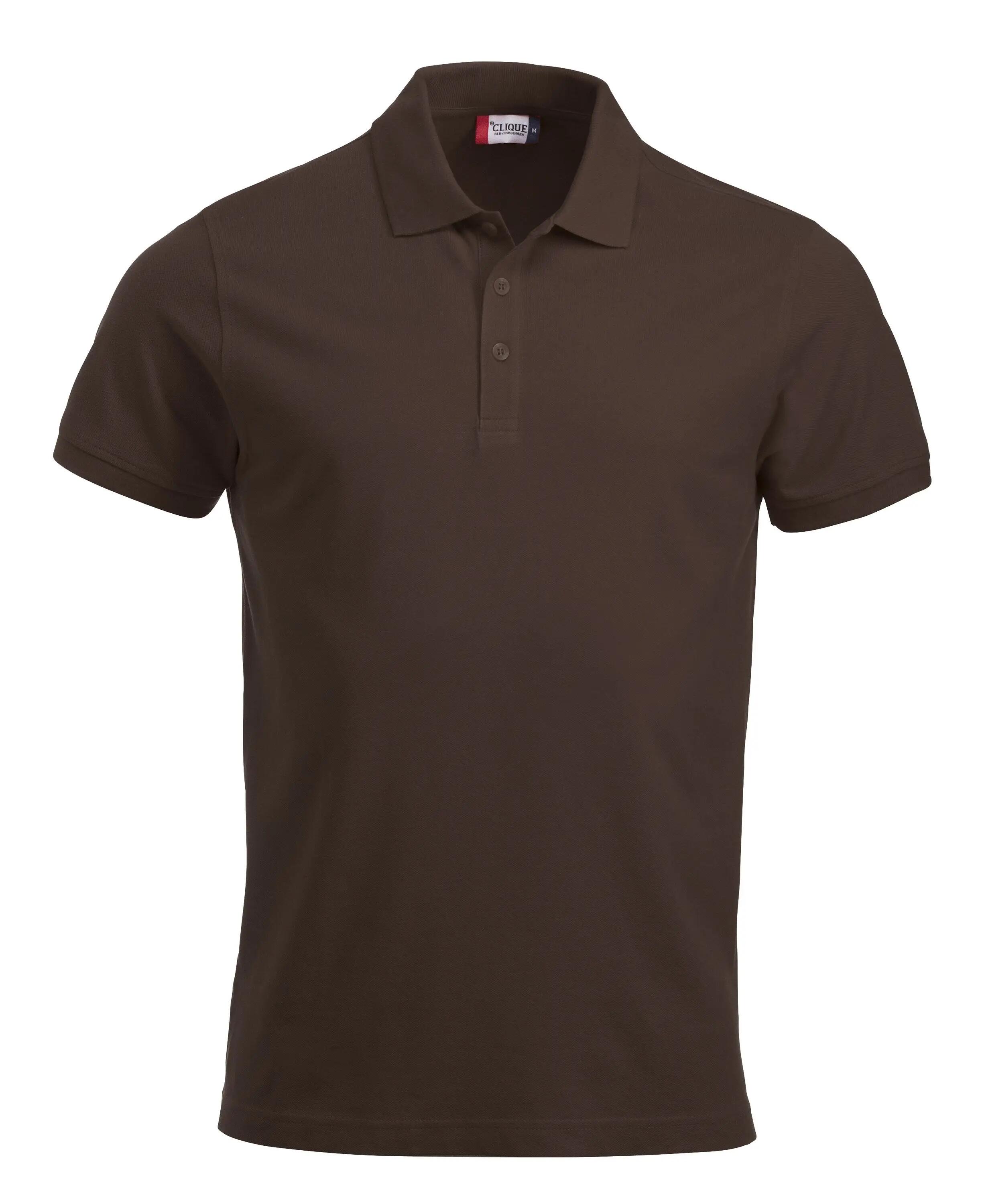 clique Classic Lincoln S/S polo masculino em algodão — corte moderno – lemon 8/8