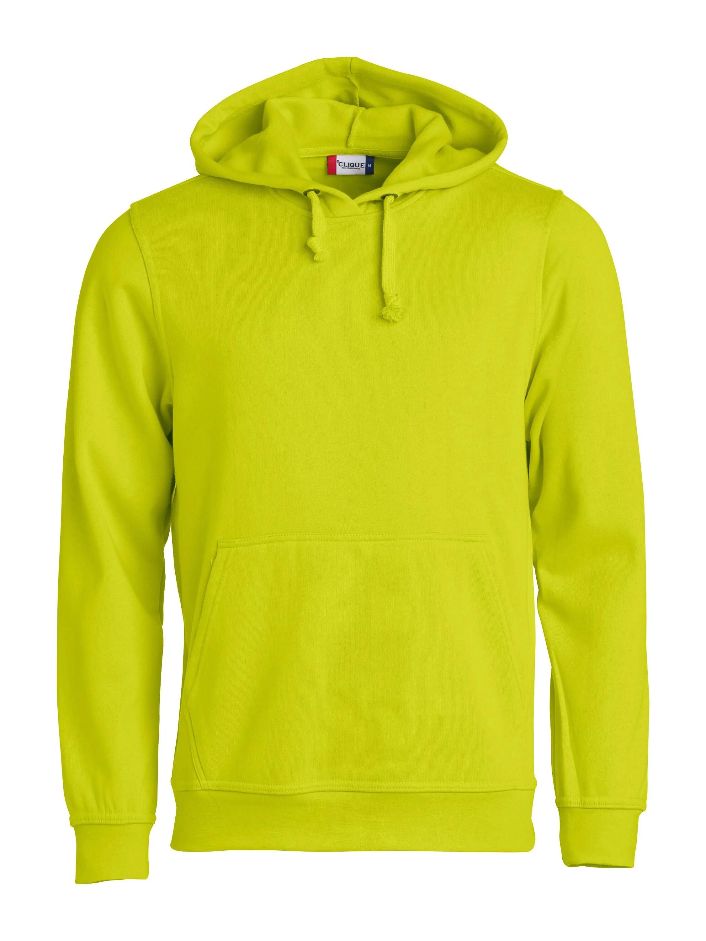 clique Basic Hoody bluza z kapturem unisex turkusowa – turquoise 5/8