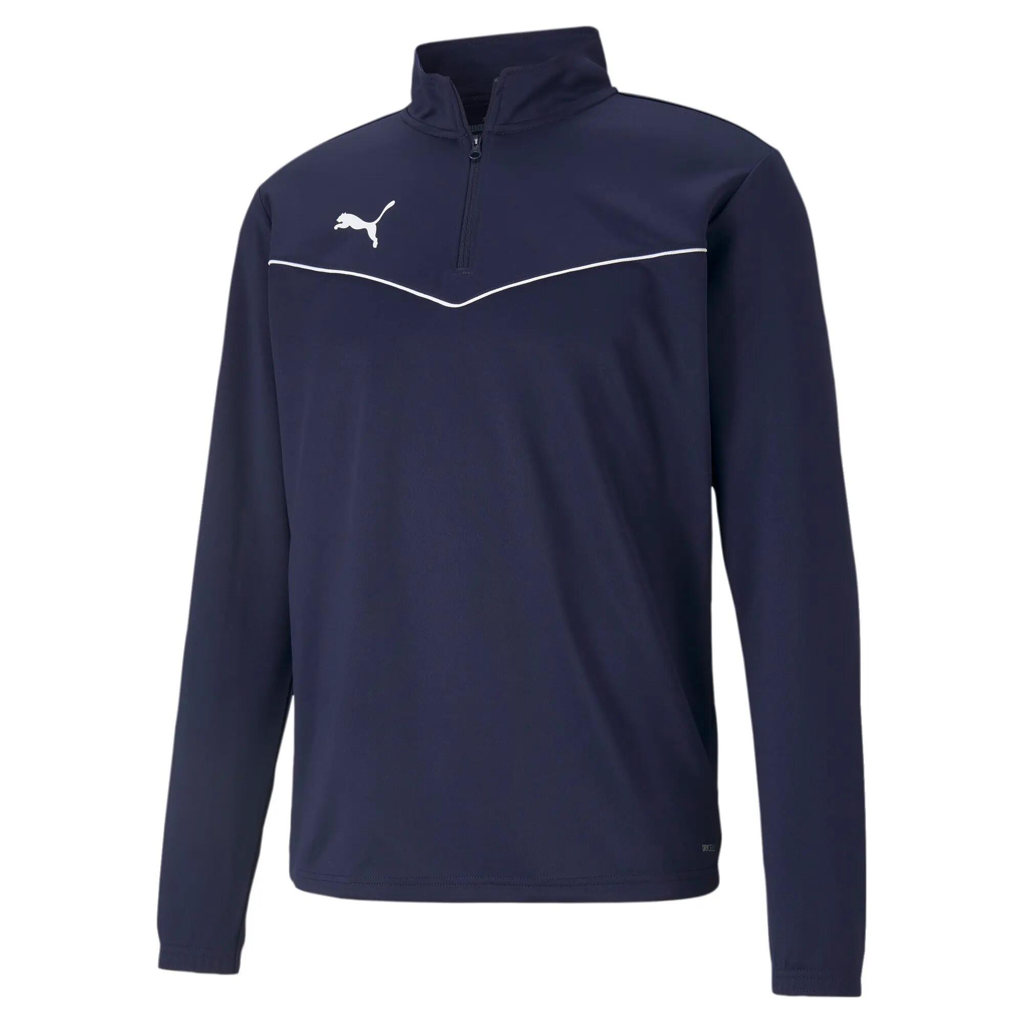 Bluza piłkarska męska Puma teamRISE 1 4 Zip Top 8/9