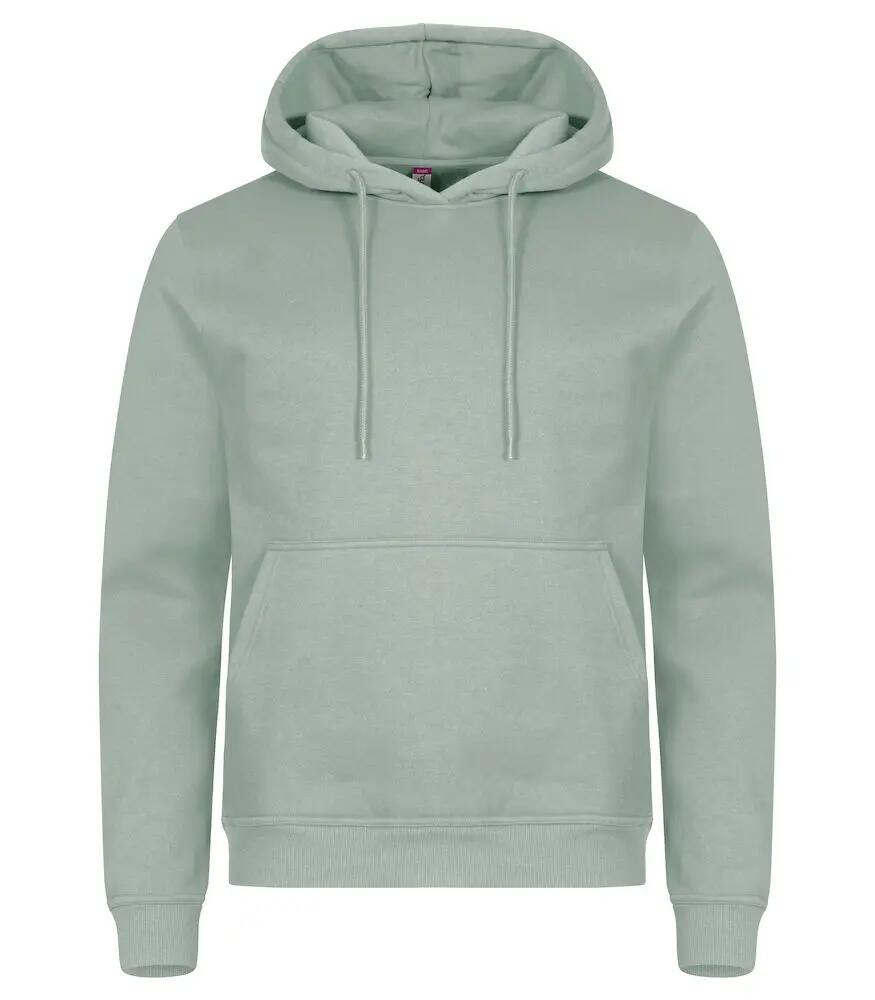 clique Hoodie Miami em algodão e poliéster reciclado – Black 8/8
