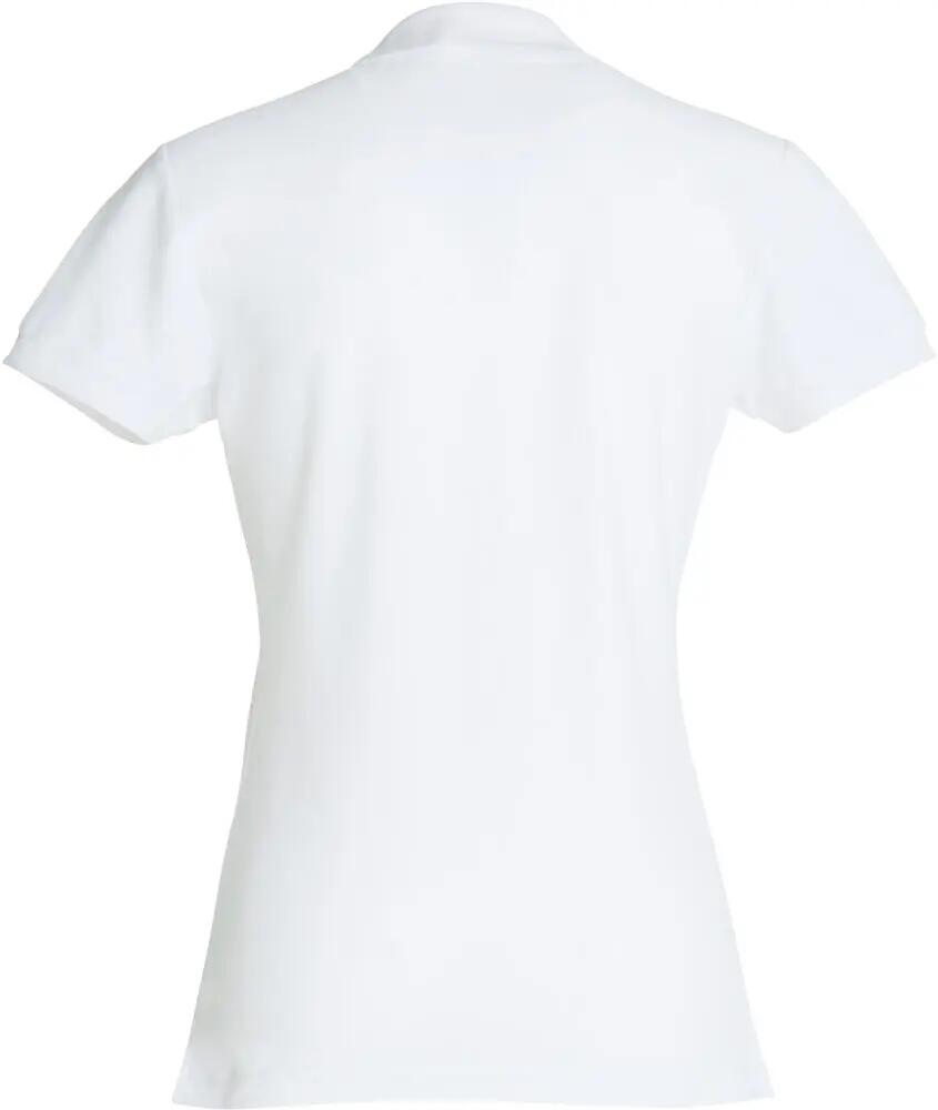 clique Basic Polo Women bawełna — Dark Navy, dopasowany krój 6/8