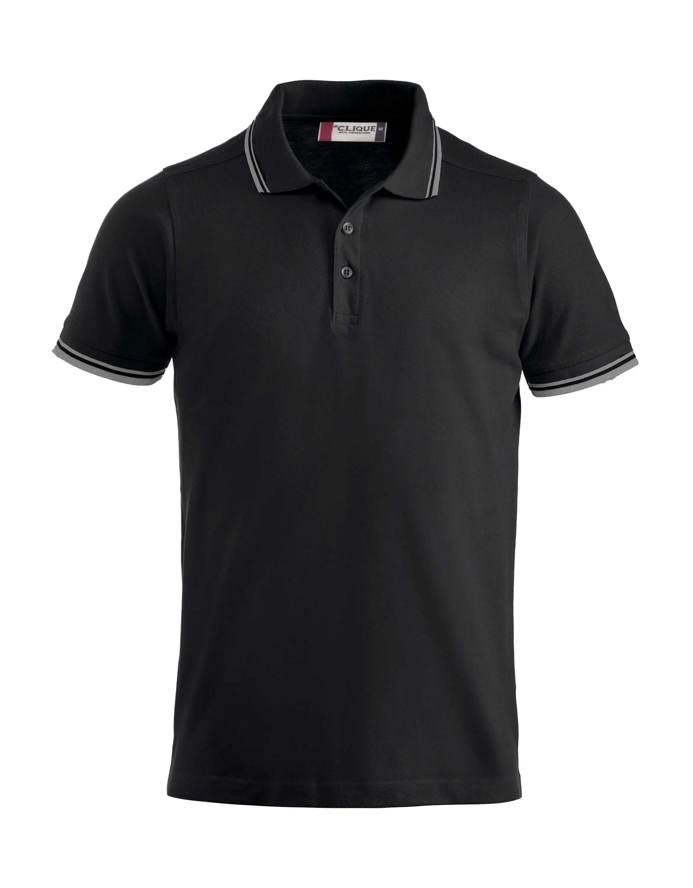 clique Polo Amarillo aus gekämmter Baumwolle mit Seitenschlitzen – apple green 8/8