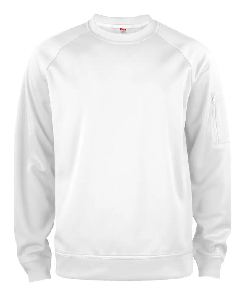 clique Felpa Basic Active Girocollo in poliestere – black 6/6