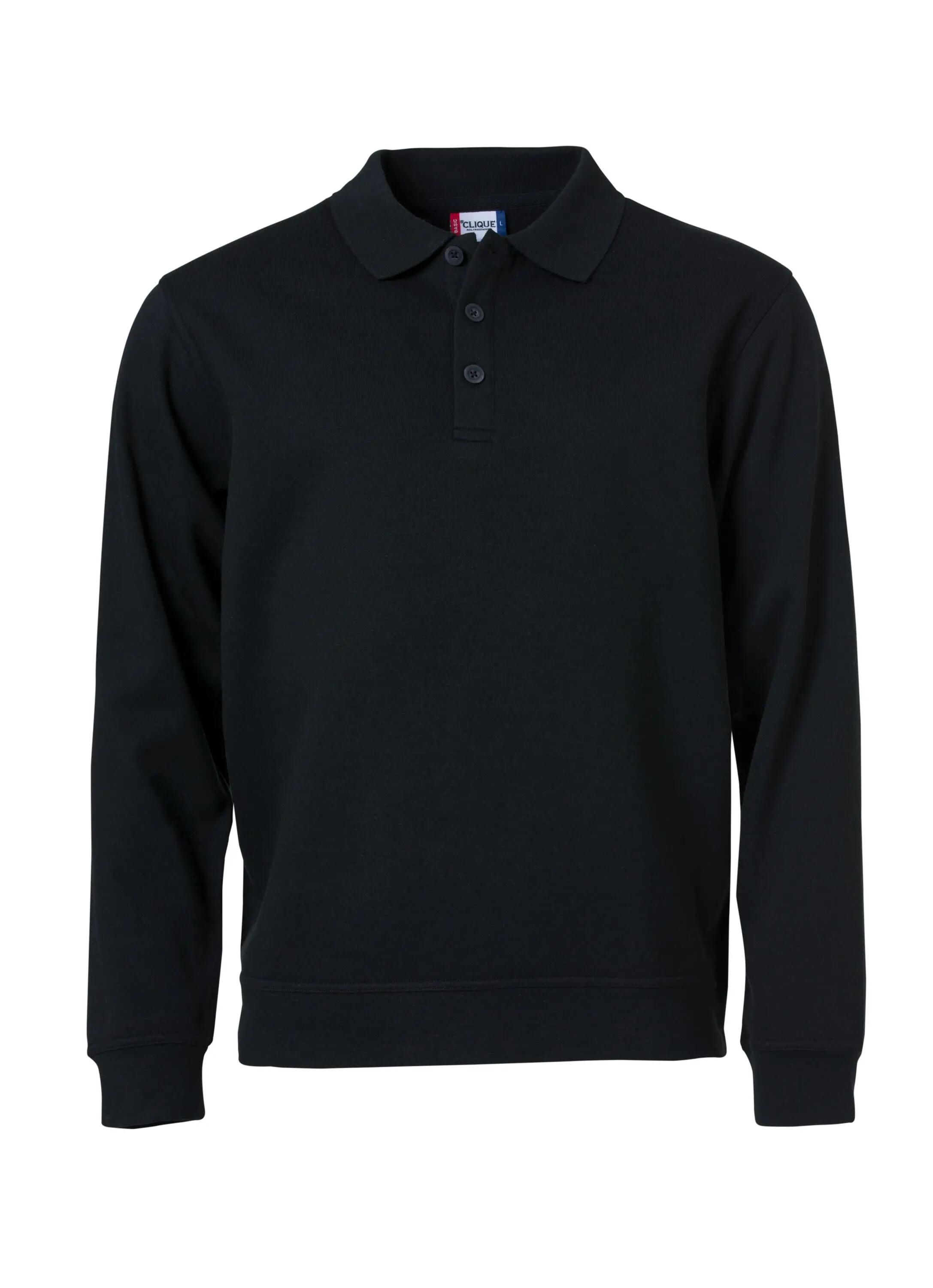 Clique Basic Polo Sweater in tessuto morbido – royal blue 5/5