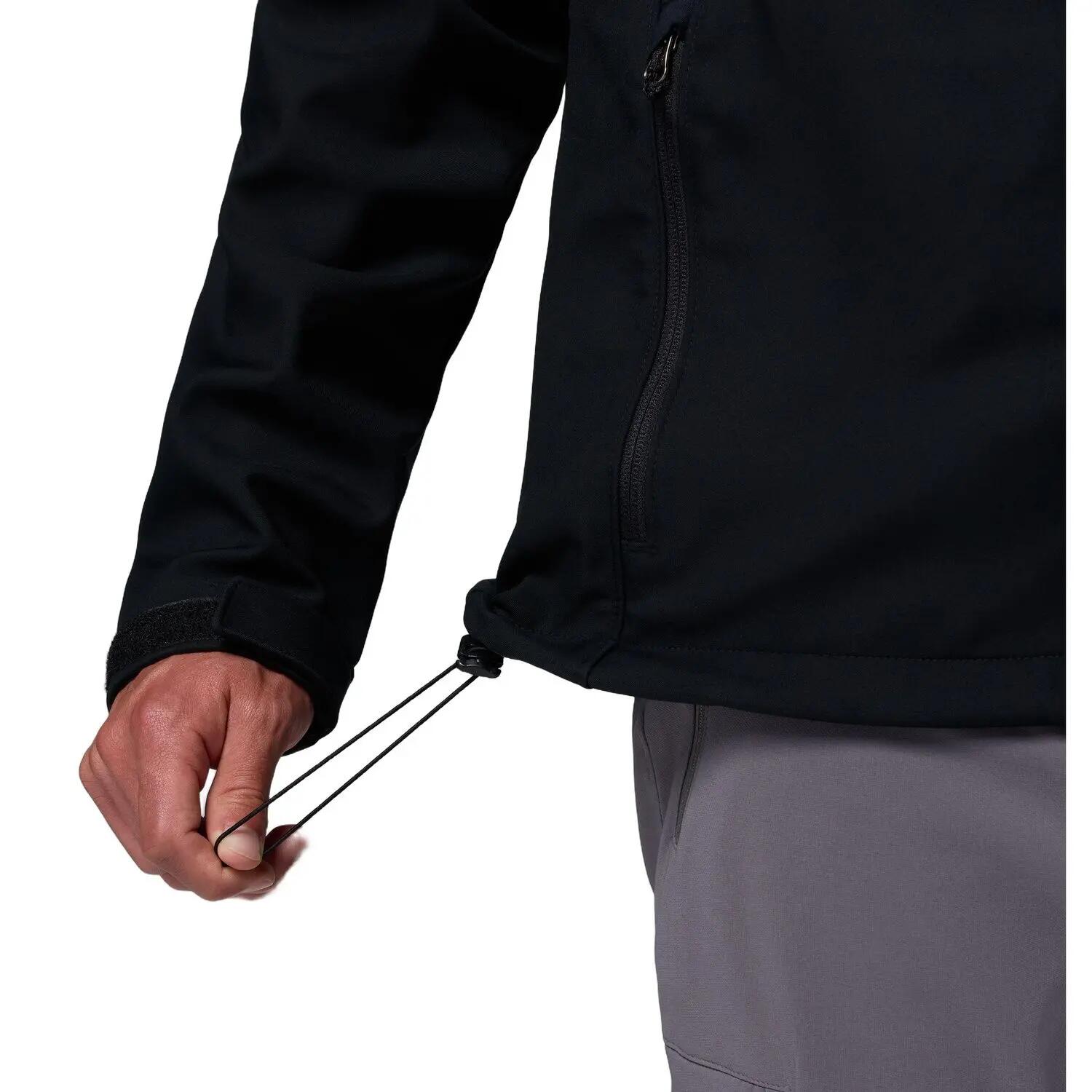 Chaqueta Softshell Ascender 2 para Hombre Negro 8/9
