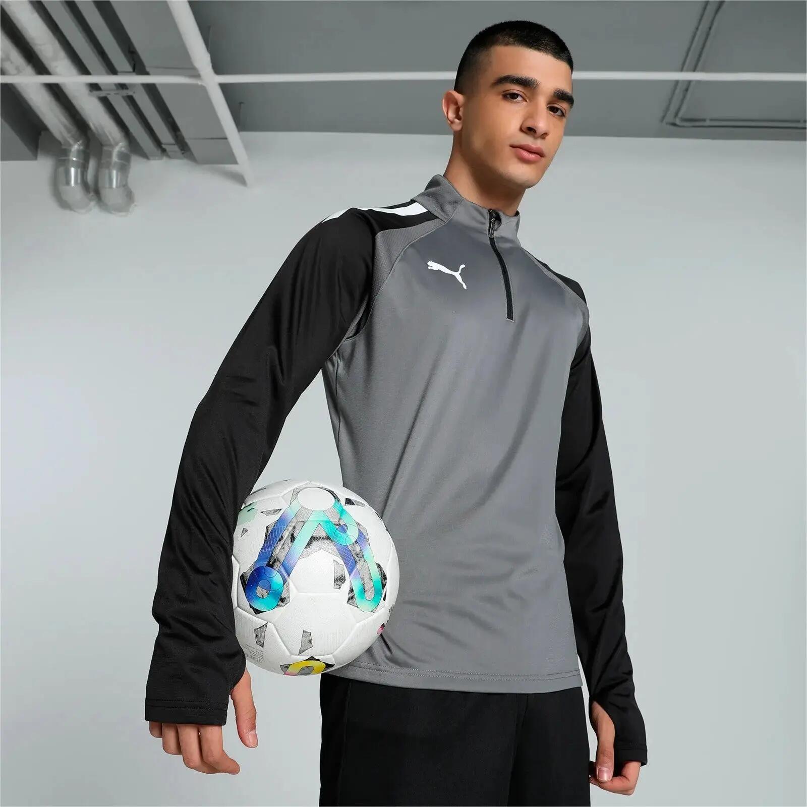 Puma Herren Langarmshirt teamLIGA 1/4 Zip Top 657236 3/8