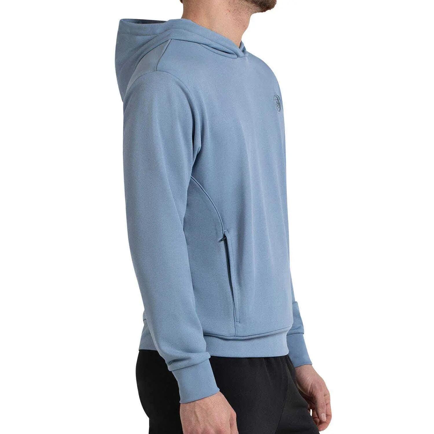 Sudadera Bullpadel Elian 007 Azul Acero Xl 2/7